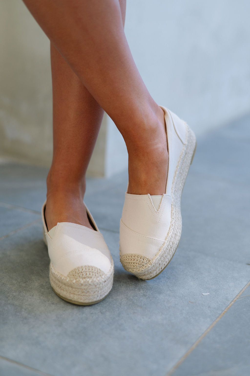 Santos Espadrille- Beige