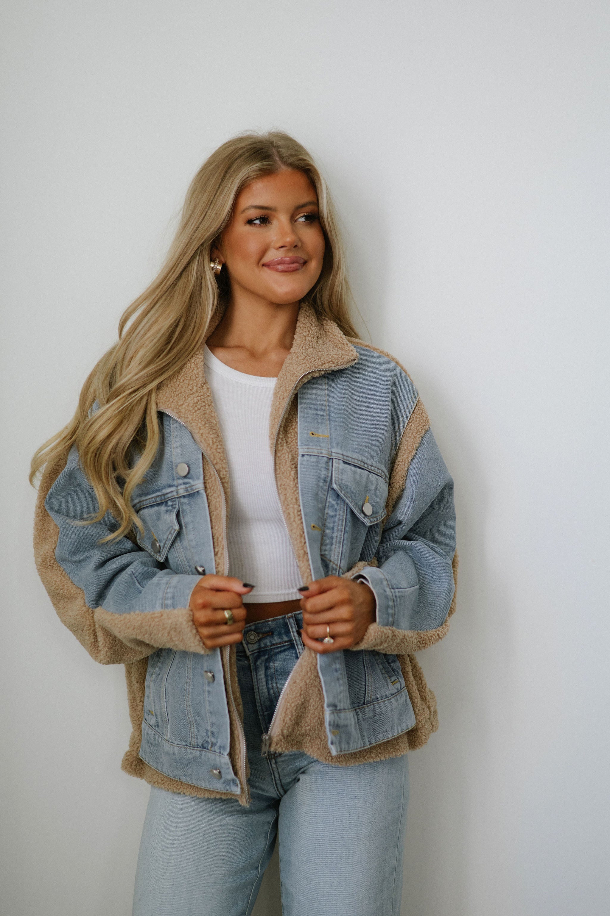 Dani Denim/Sherpa Jacket