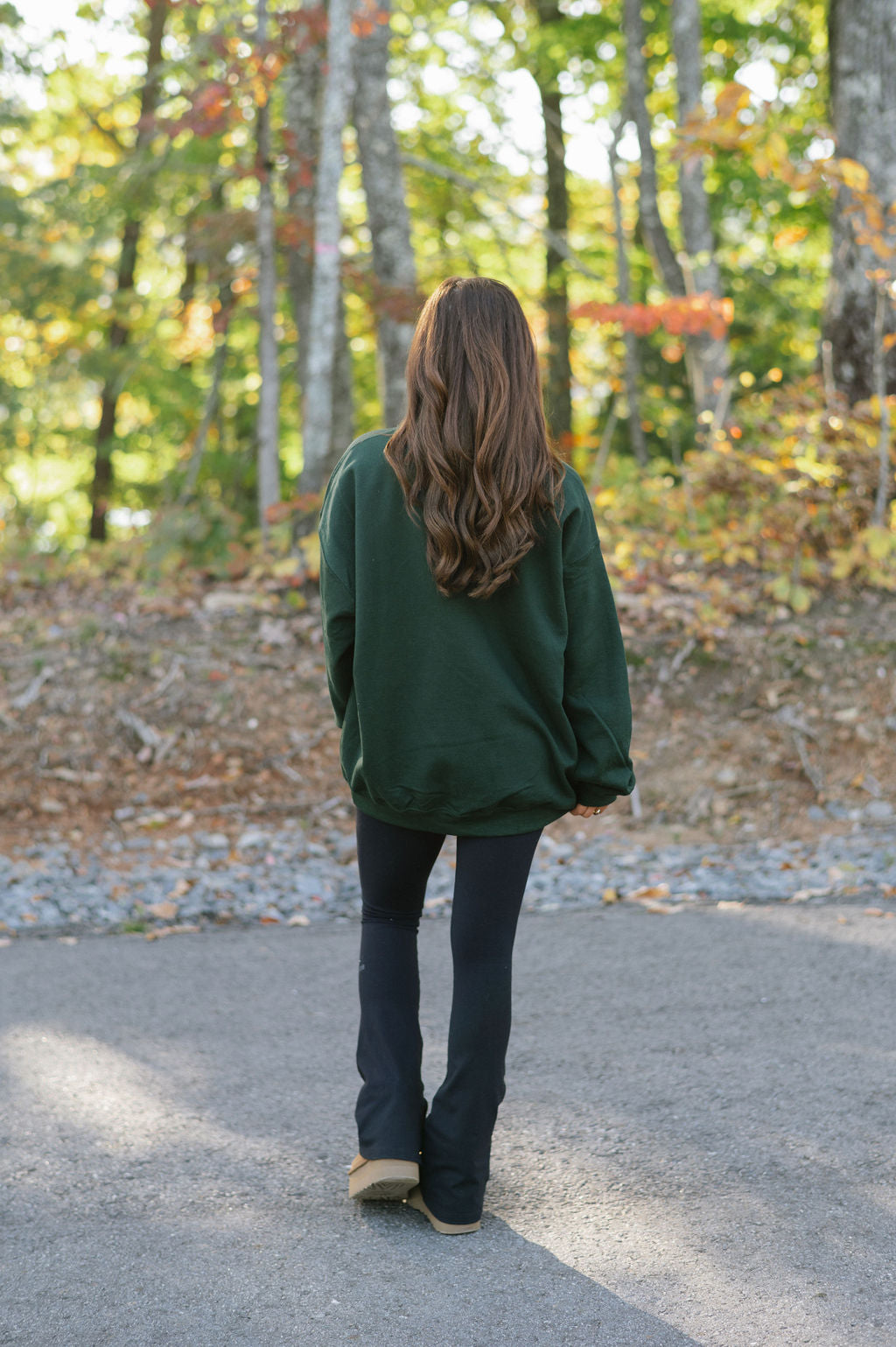 These Three Sweatshirt-Green/White