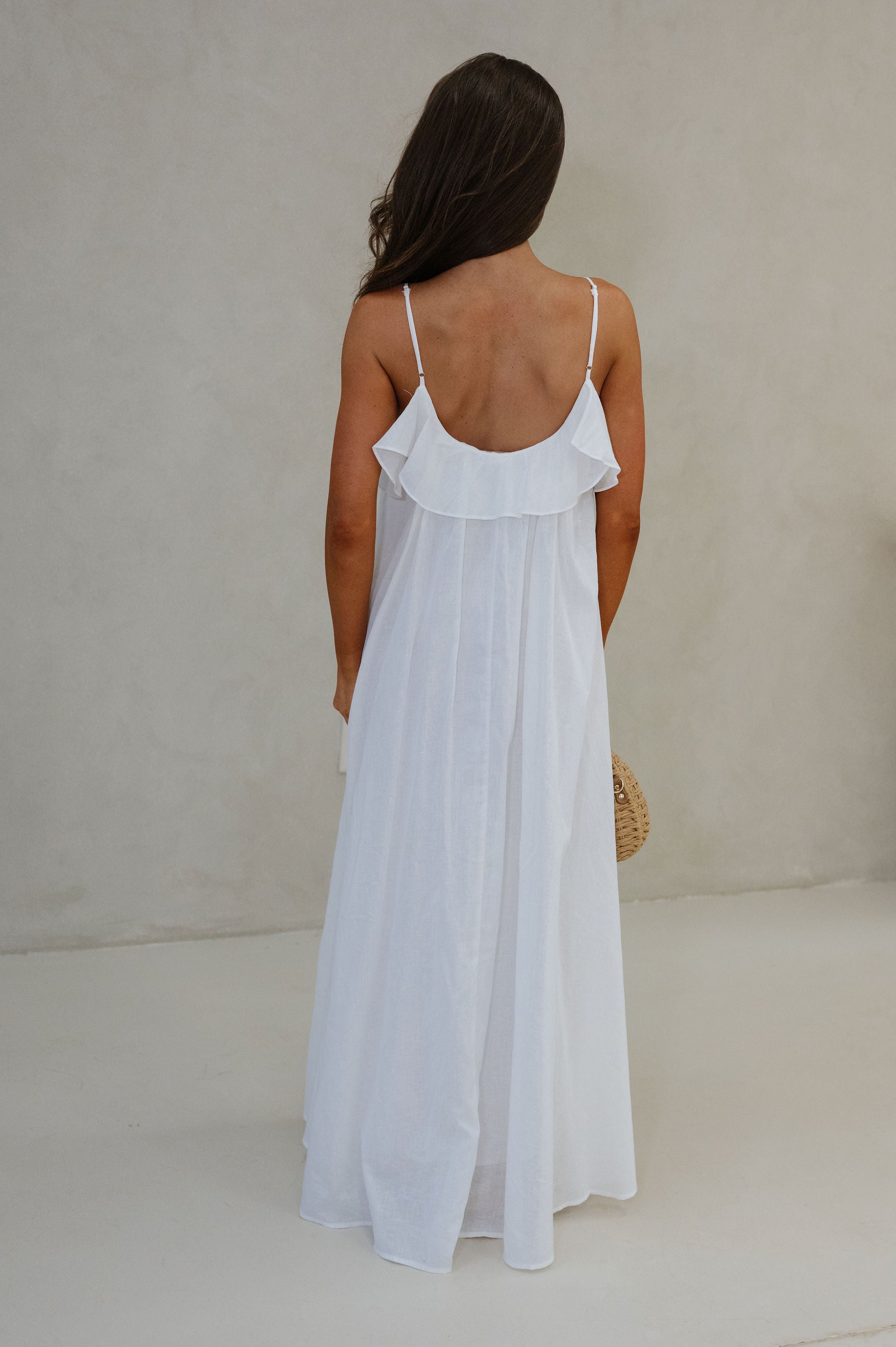 Sutton Maxi Dress-White