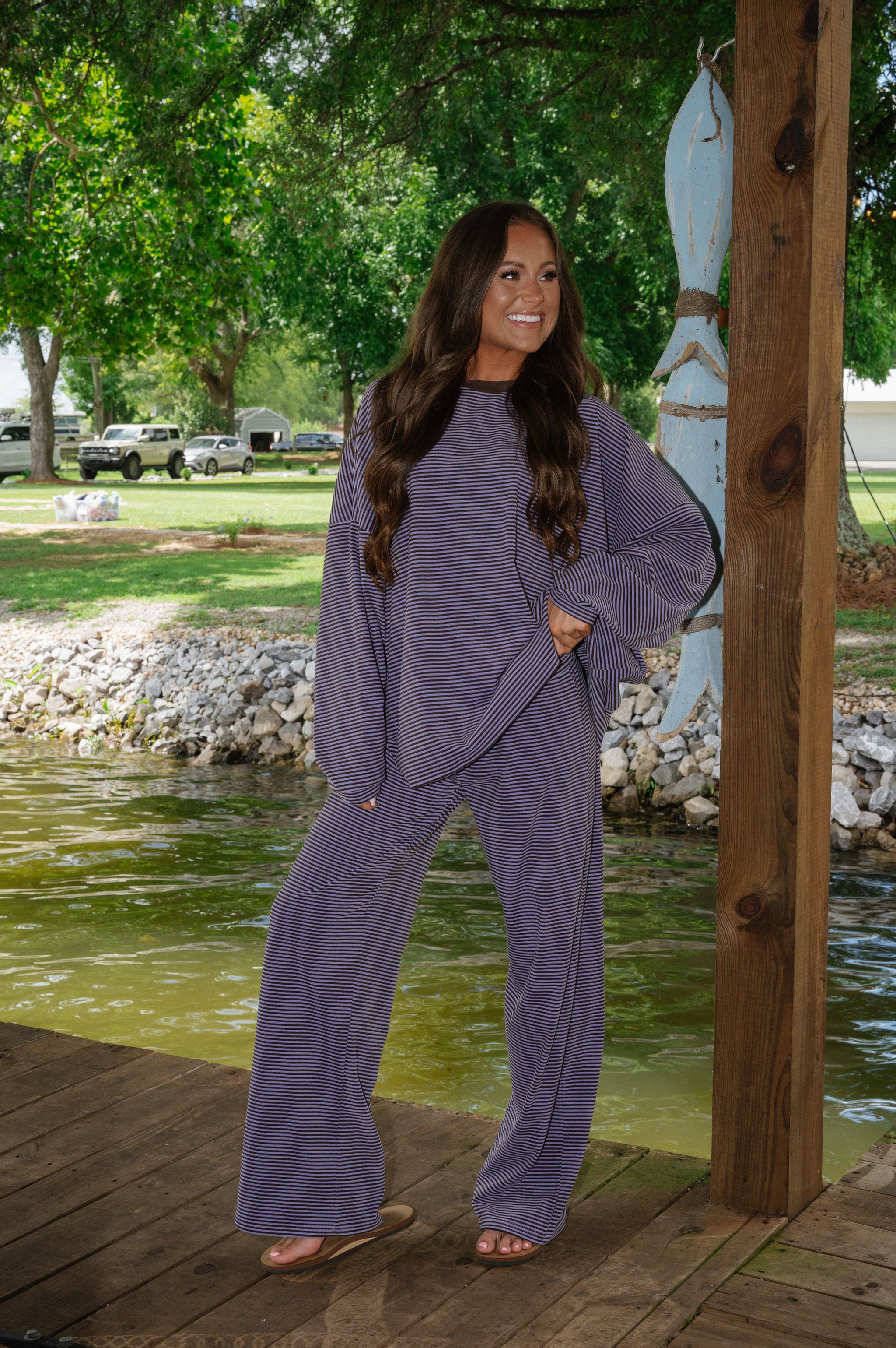 Dylan Fleece Pants-Lavender