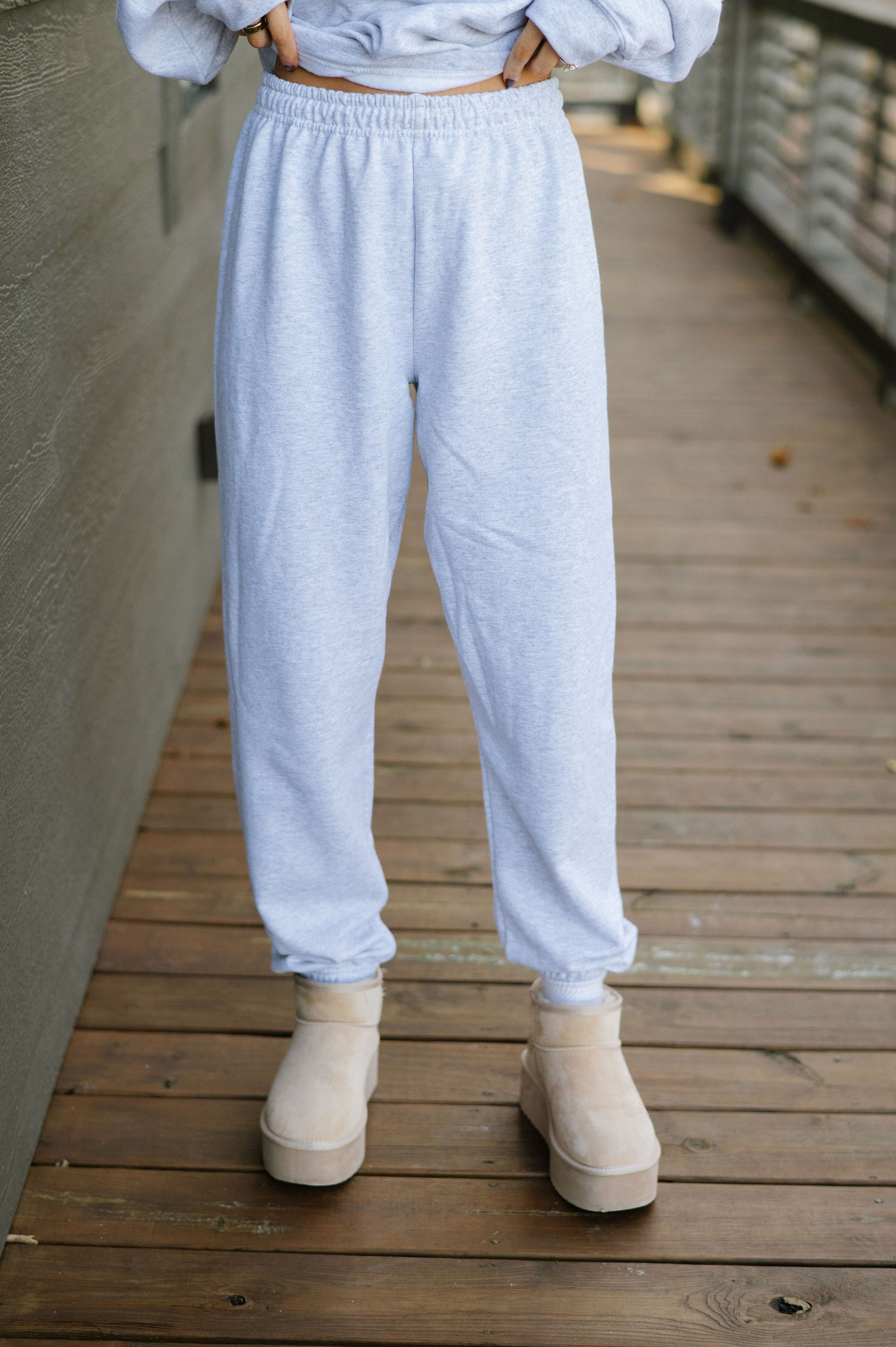 Everyday Jogger Sweats-Light Gray