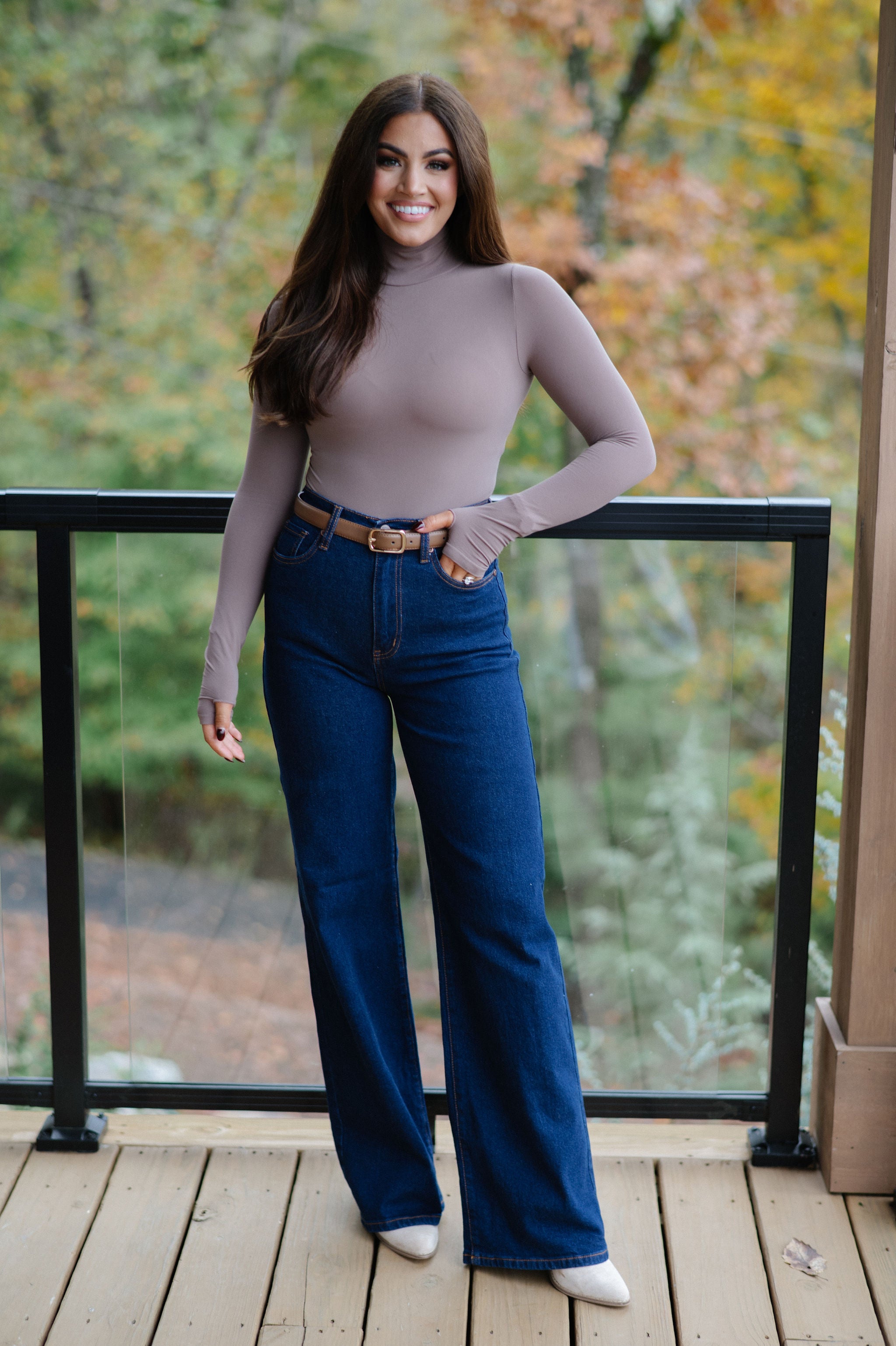 Kate Wide Leg Jeans- Indigo
