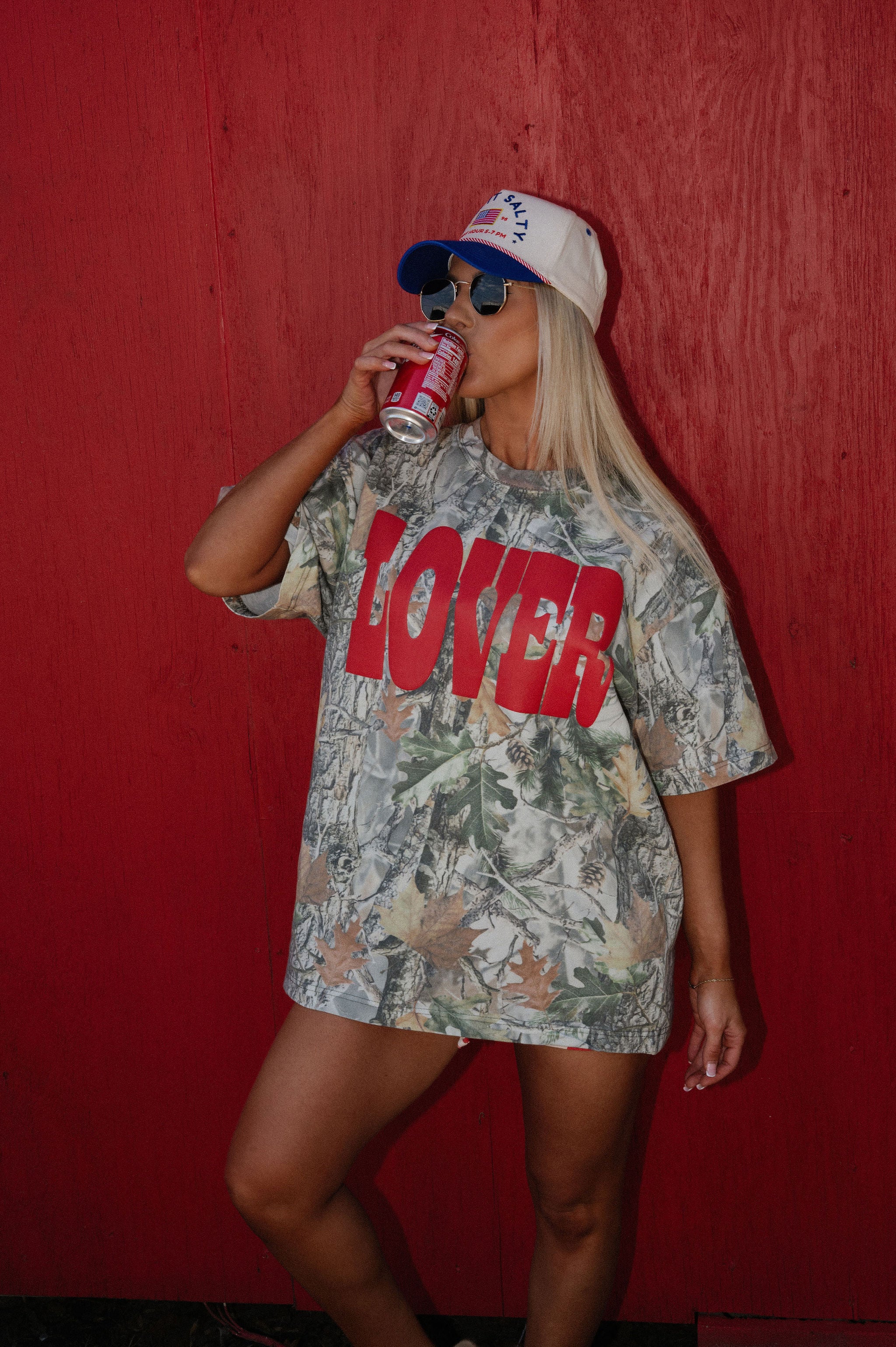 "Lover" Camo Tee