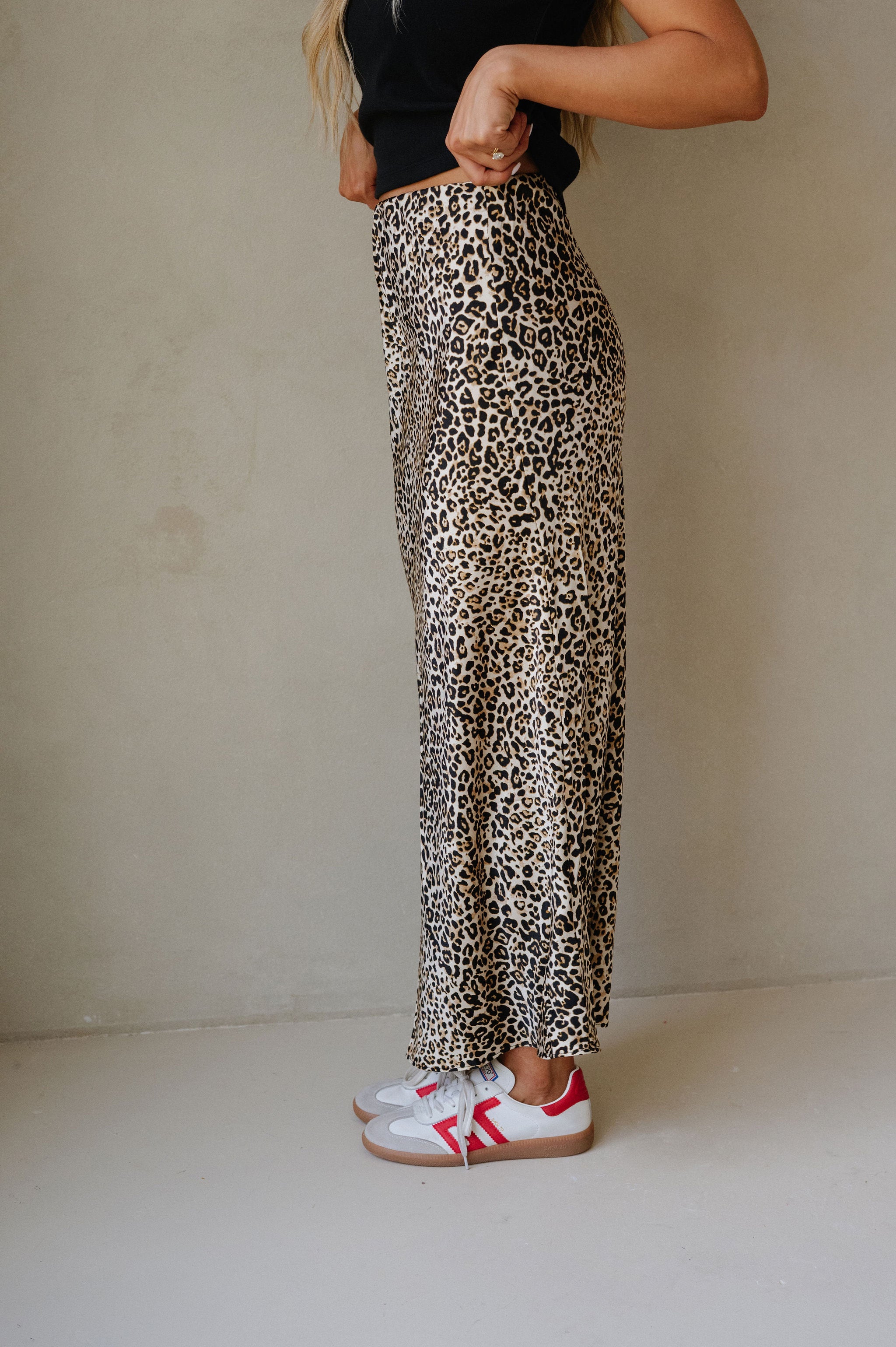Kingsley Leopard Print Maxi Skirt