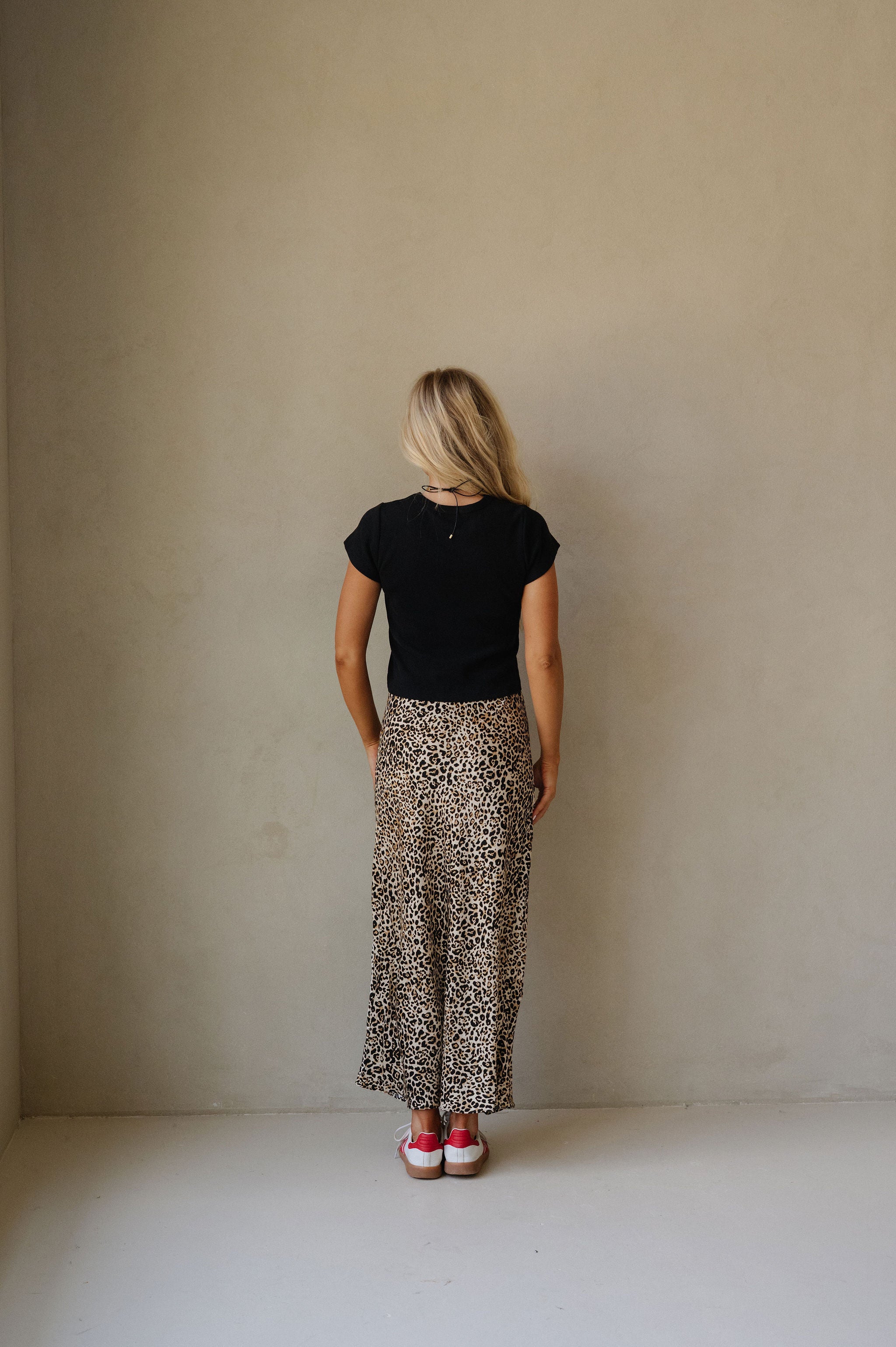 Kingsley Leopard Print Maxi Skirt