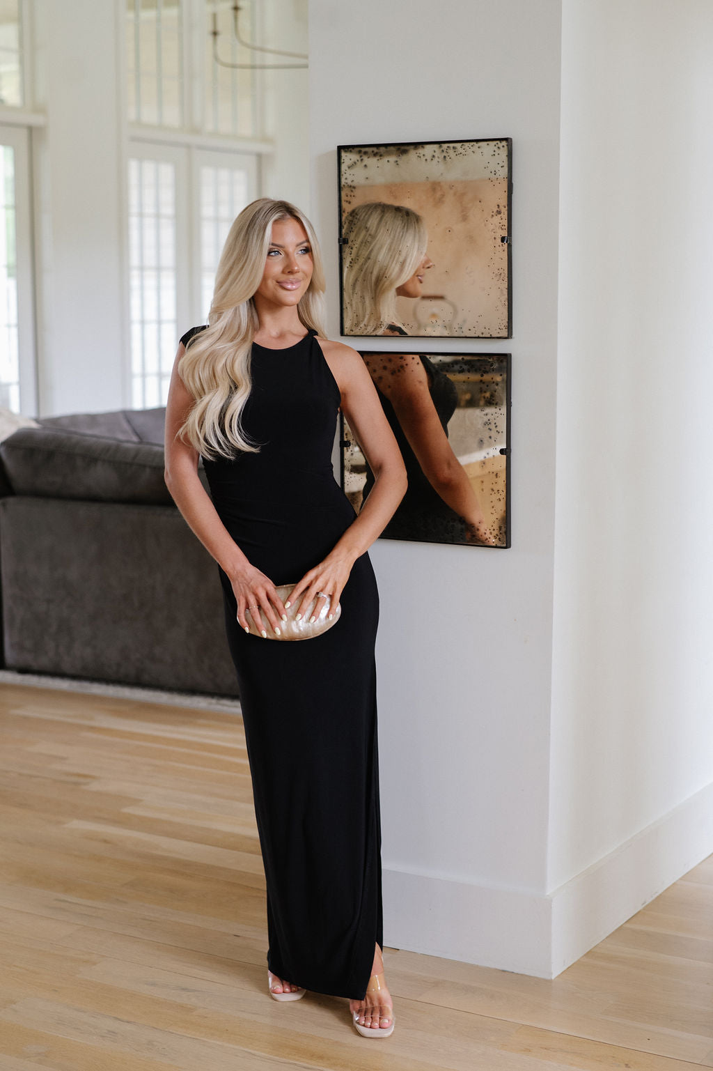 Justine Fitted Maxi Dress