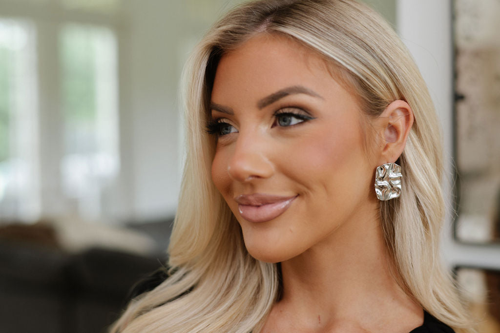 Jennifer Earrings- Silver