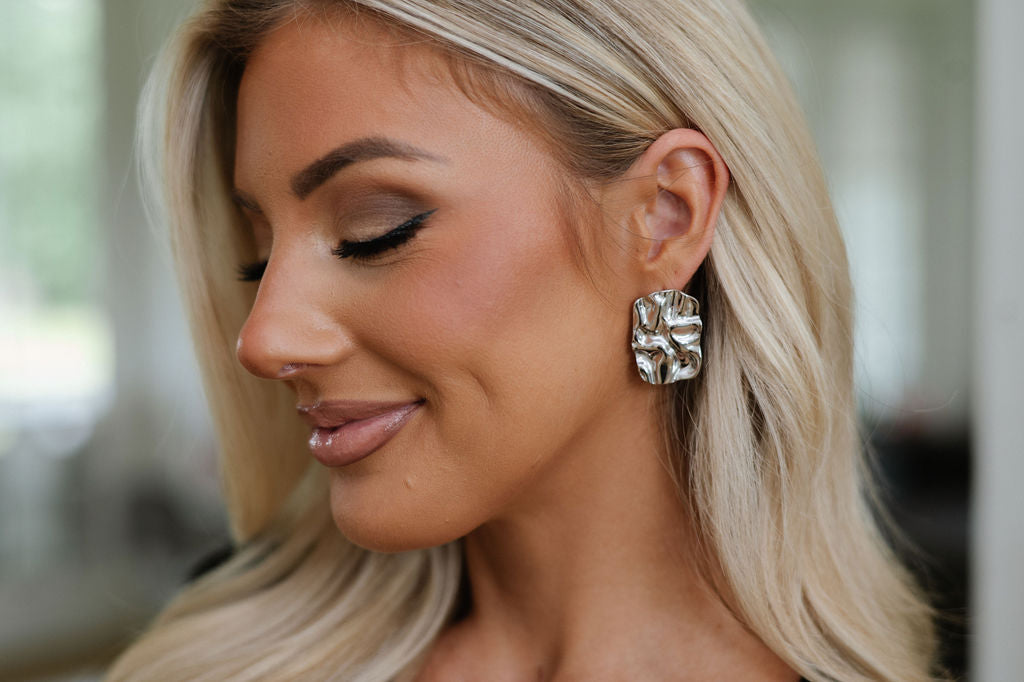 Jennifer Earrings- Silver