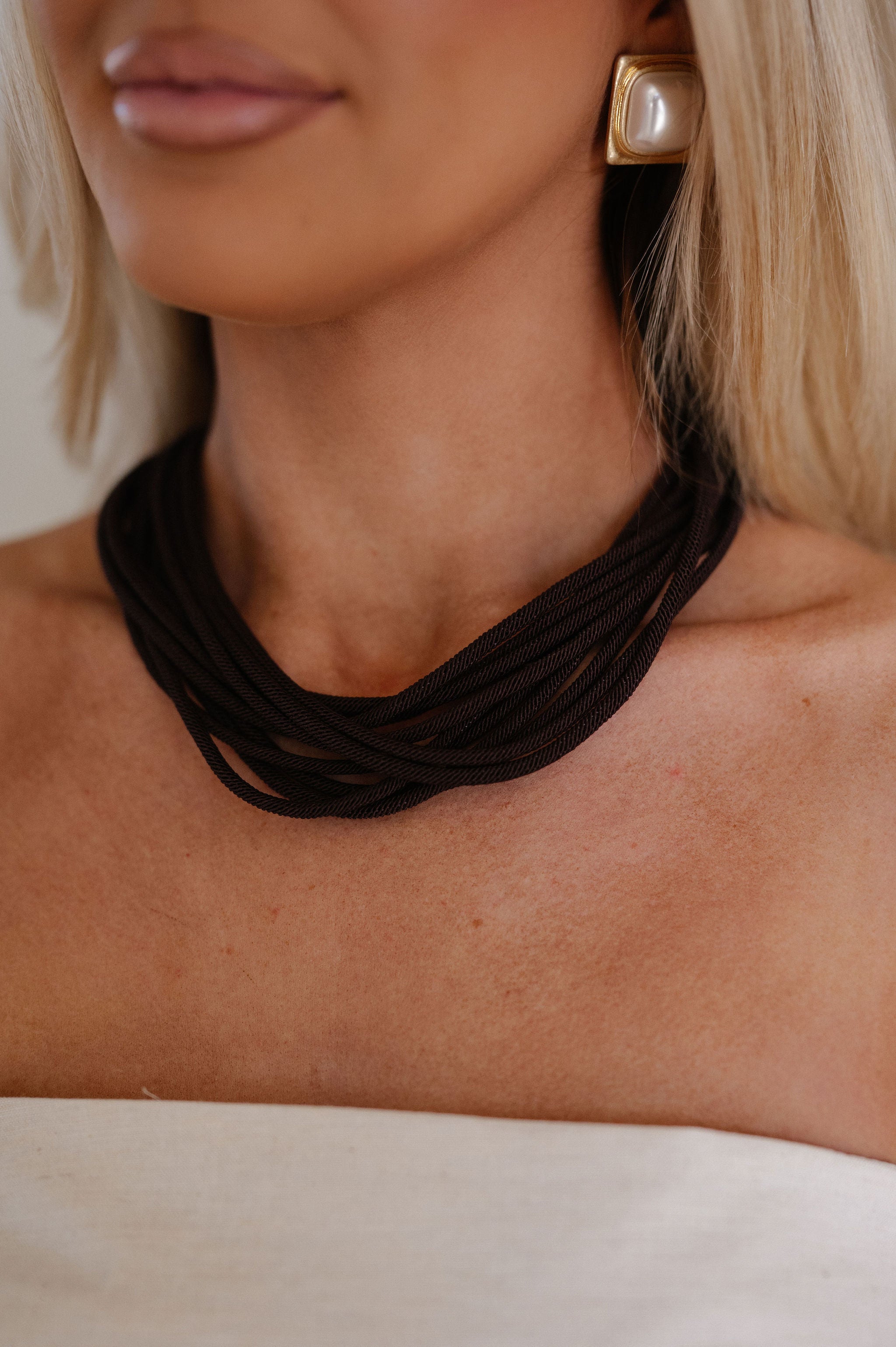 Multi Layered Rope Necklace