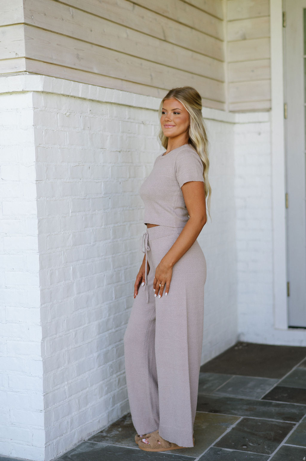 Andre Pants Set- Mocha