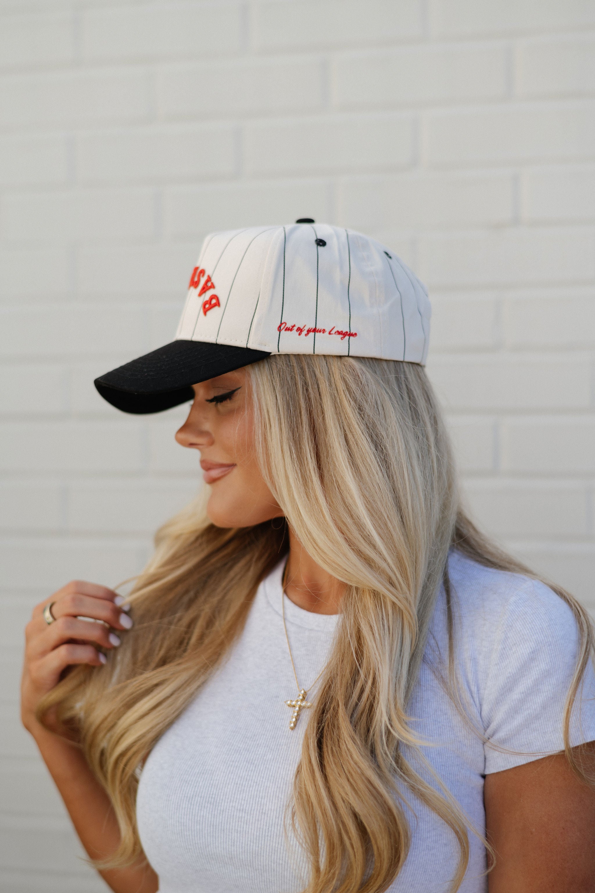 Baseball Trucker Hat-Cream