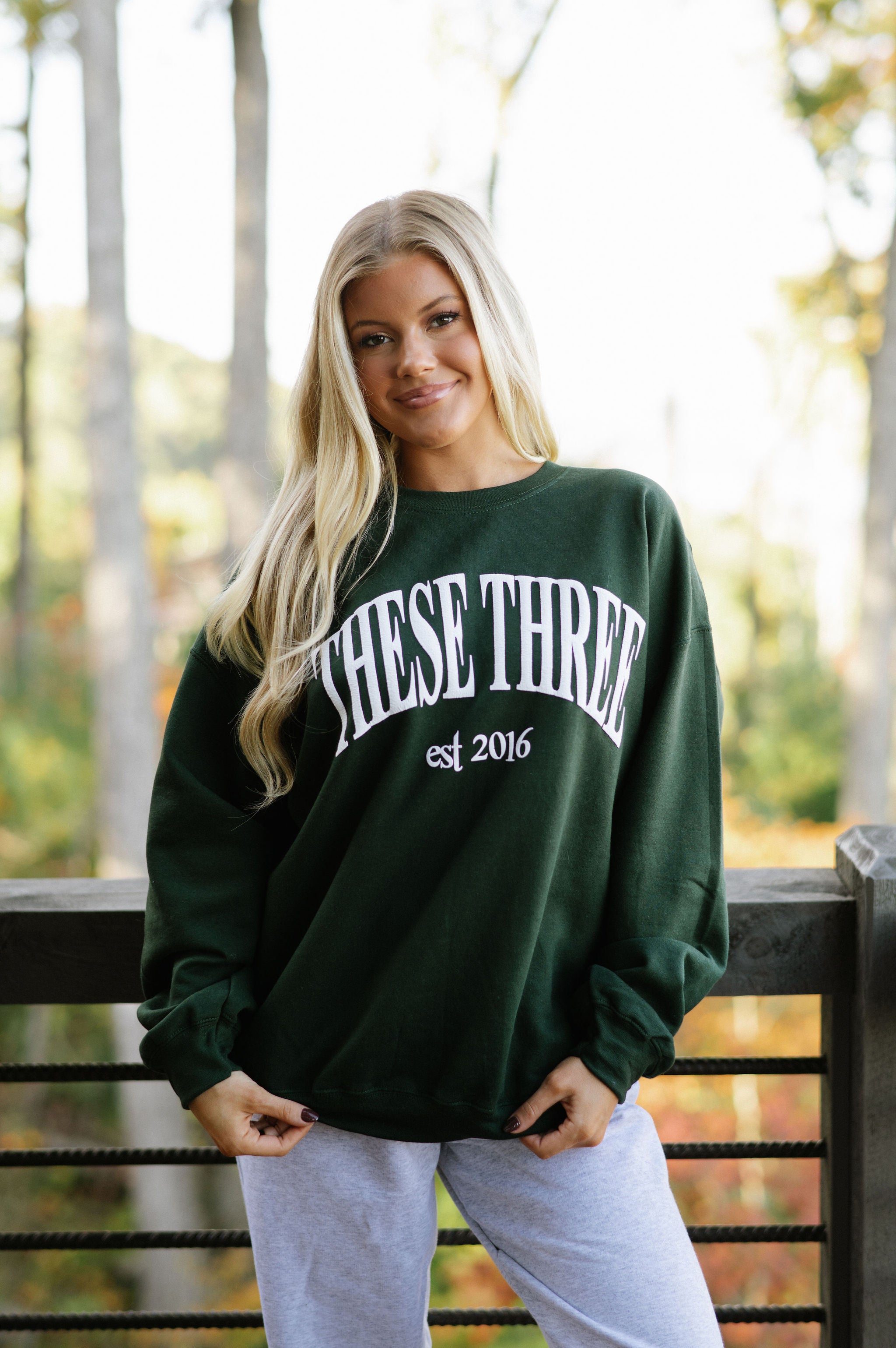 These Three Vintage Crewneck