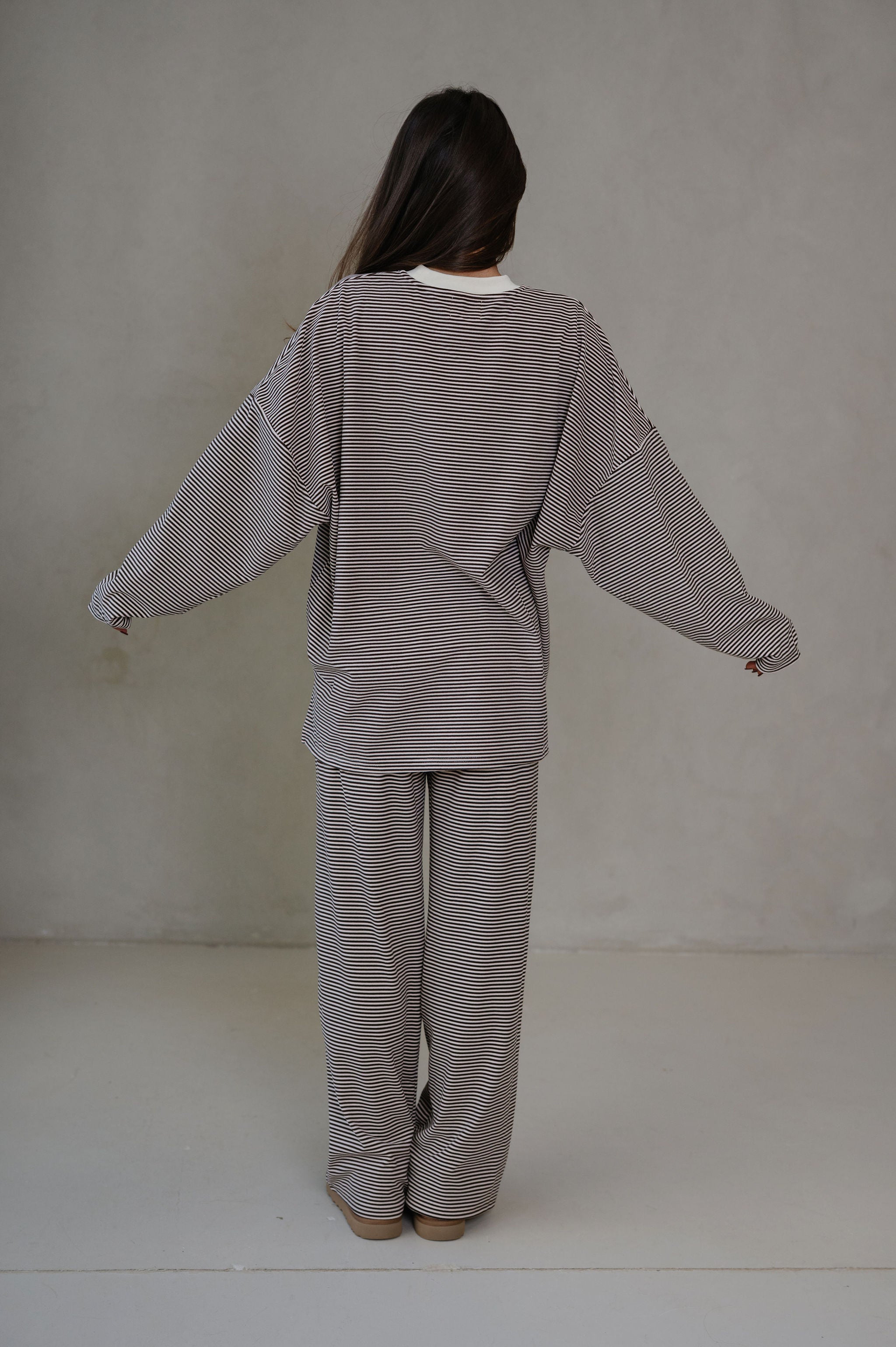 Dylan Fleece Pants-Brown