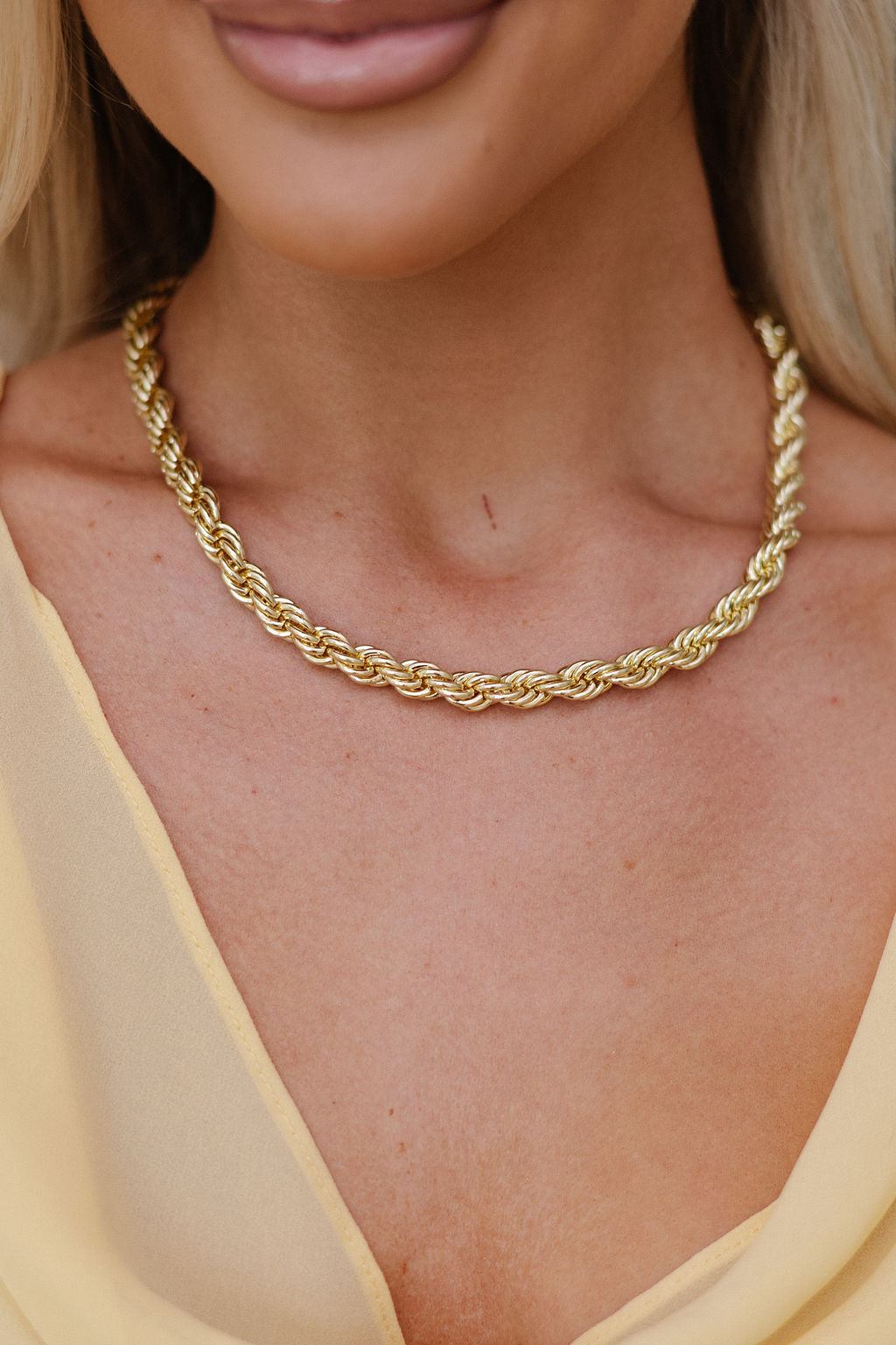 Rope Chunky Necklace
