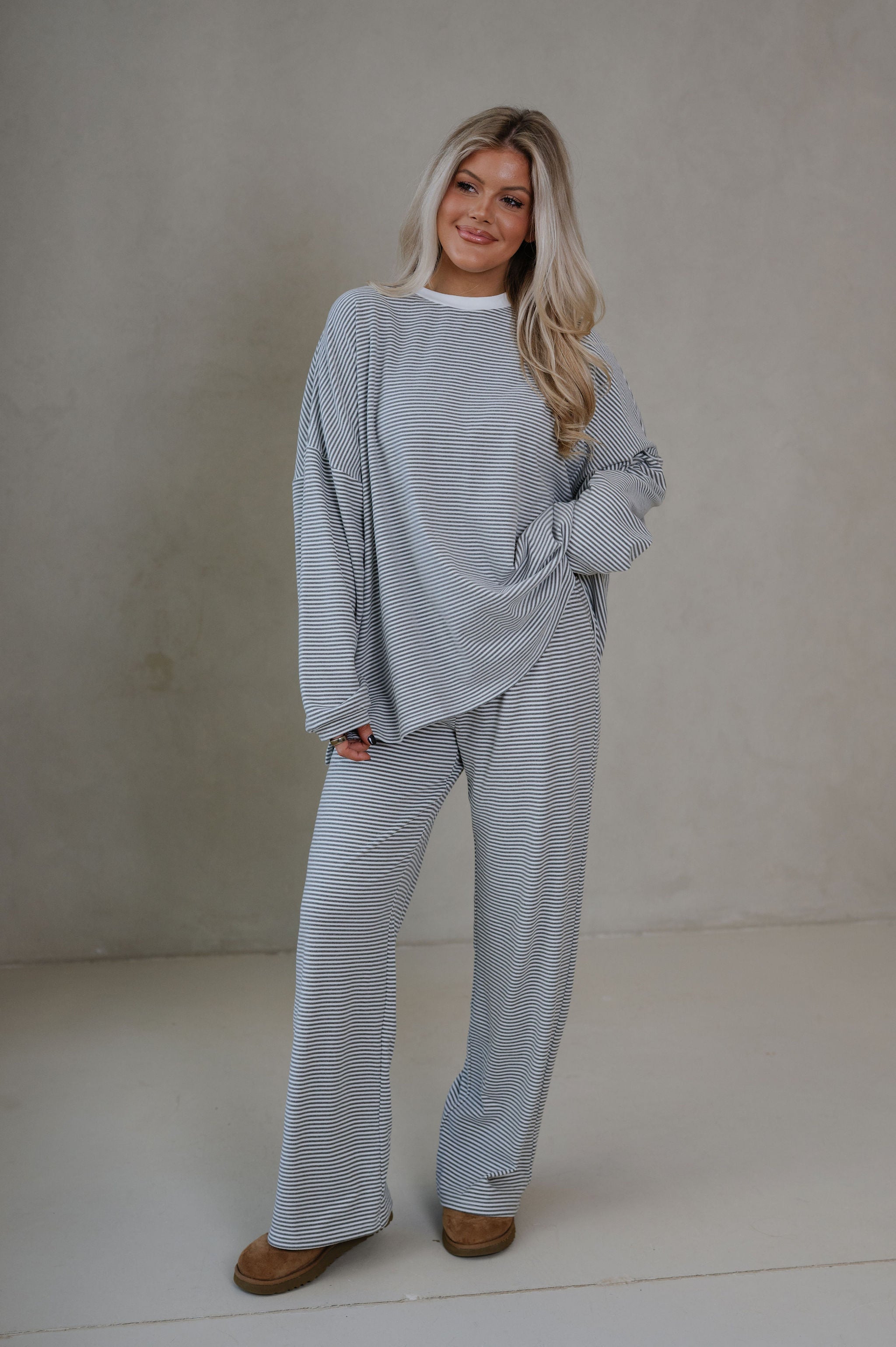 Dylan Fleece Pants-Charcoal