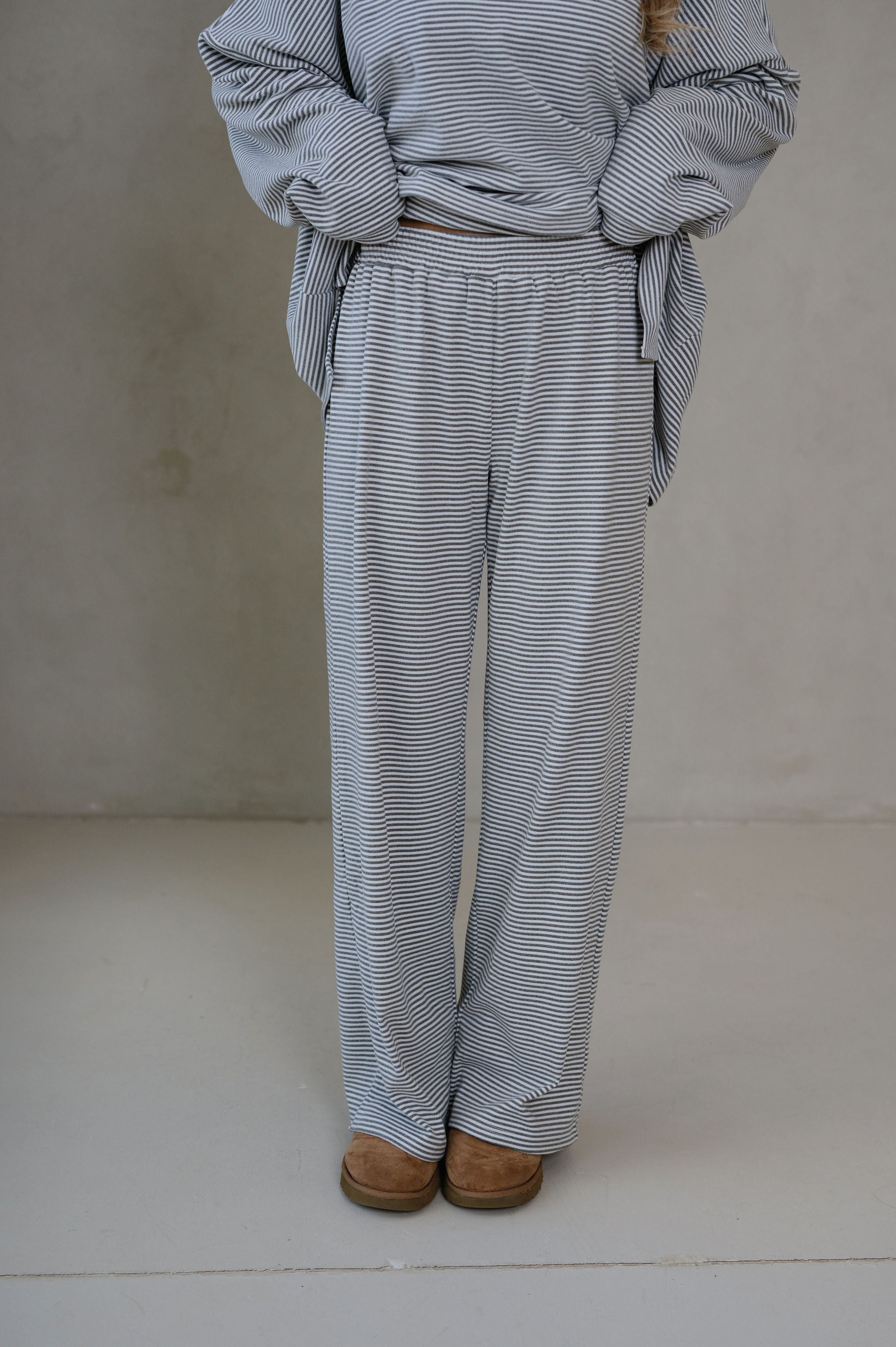 Dylan Fleece Pants-Charcoal