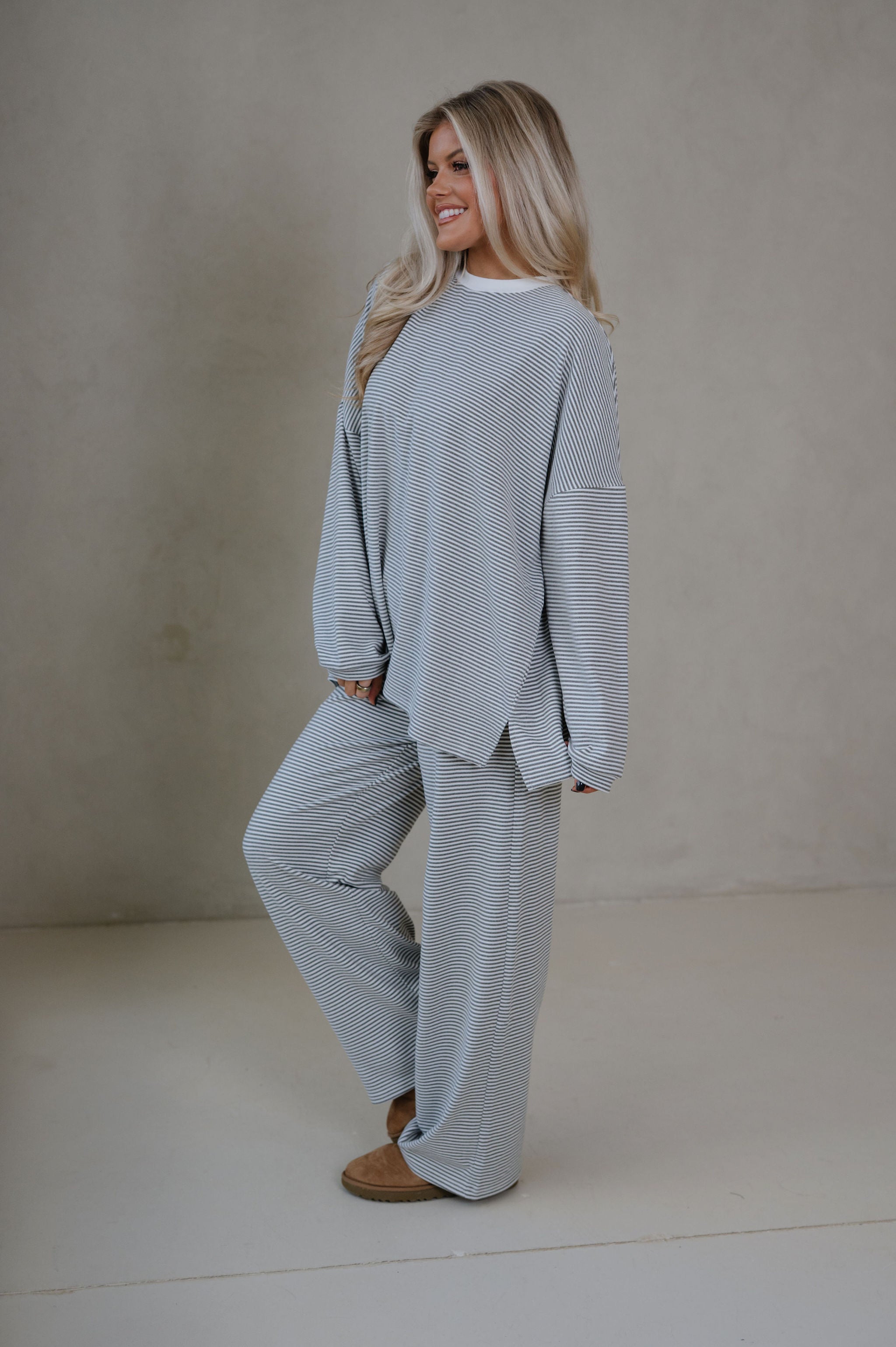 Dylan Fleece Pants-Charcoal