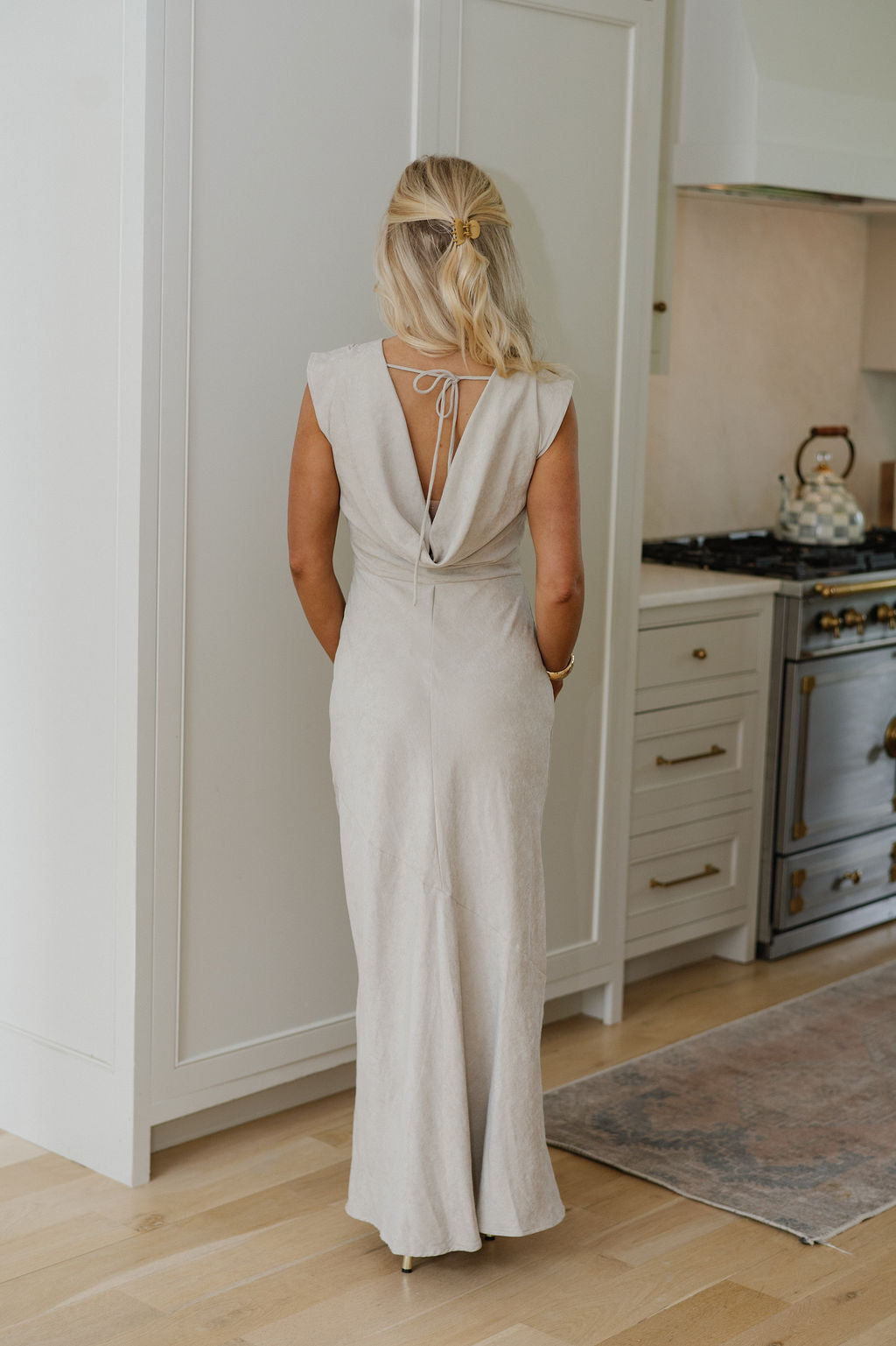 Summer Maxi Dress-Mushroom