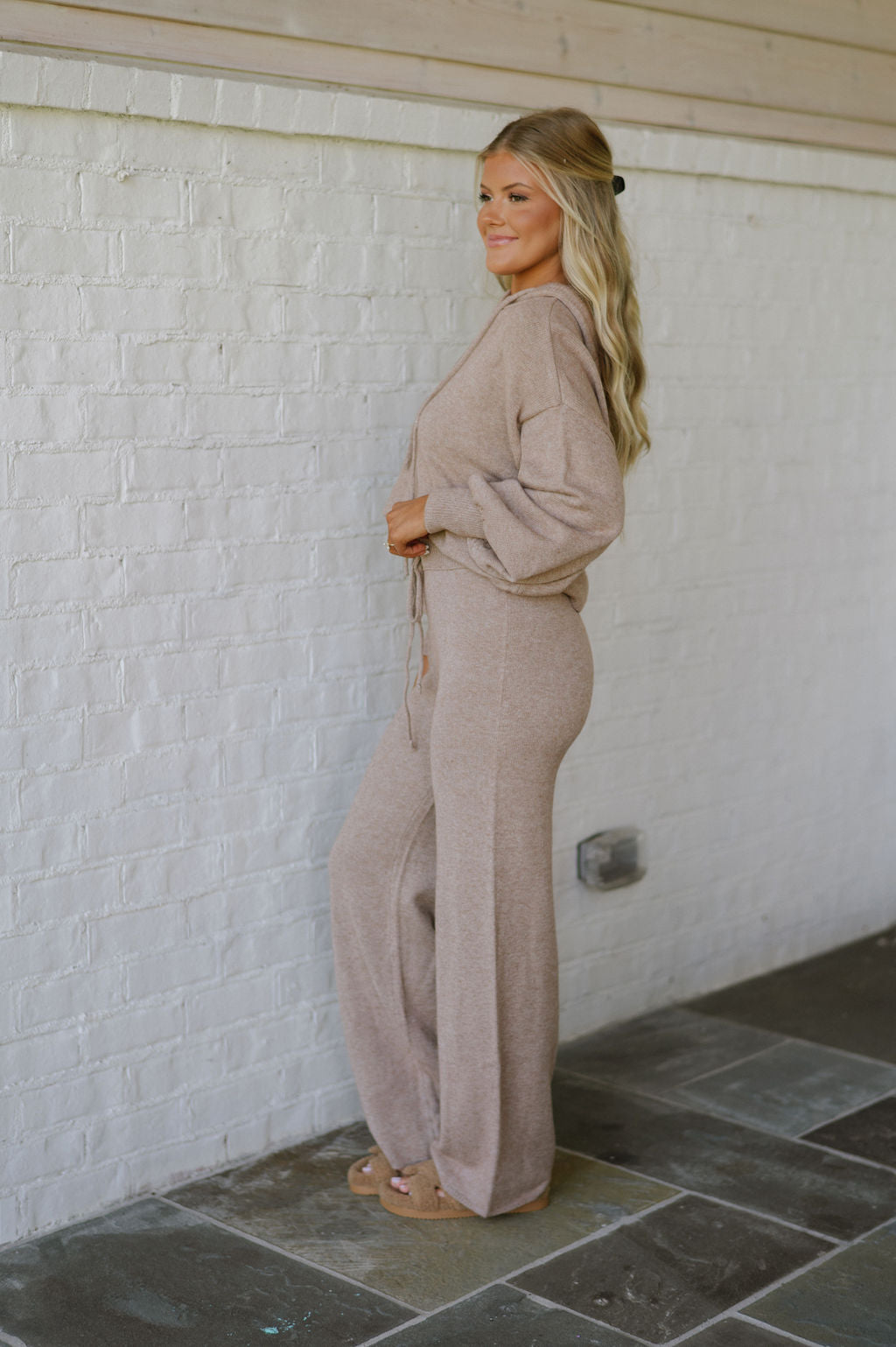 Luke Sweater Pants Set-Mocha