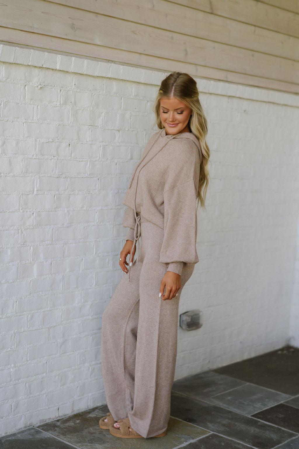 Luke Sweater Pants Set-Mocha