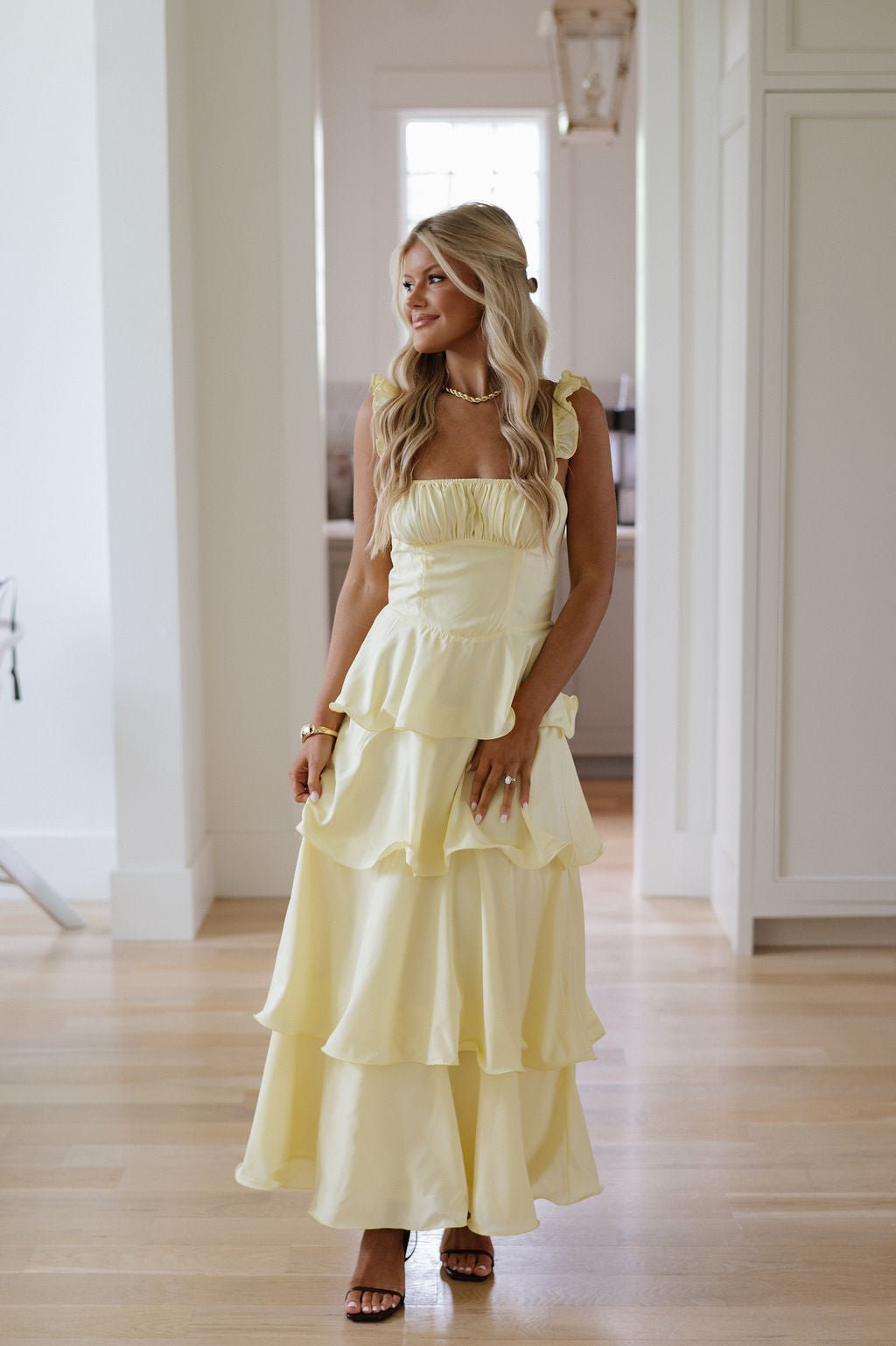 Perkins Dress-Lemon