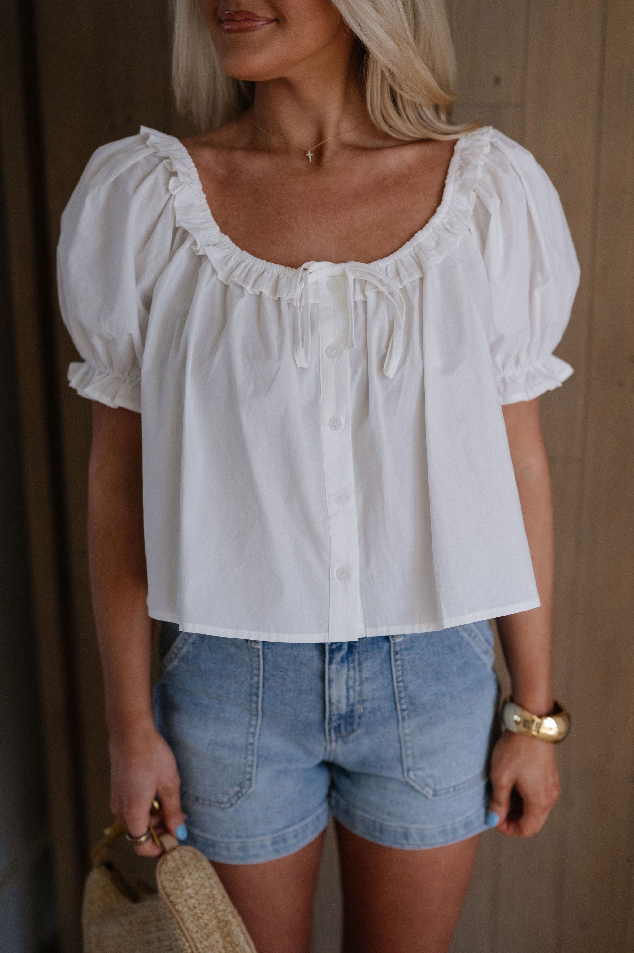 Sydney Shorts- Light Wash