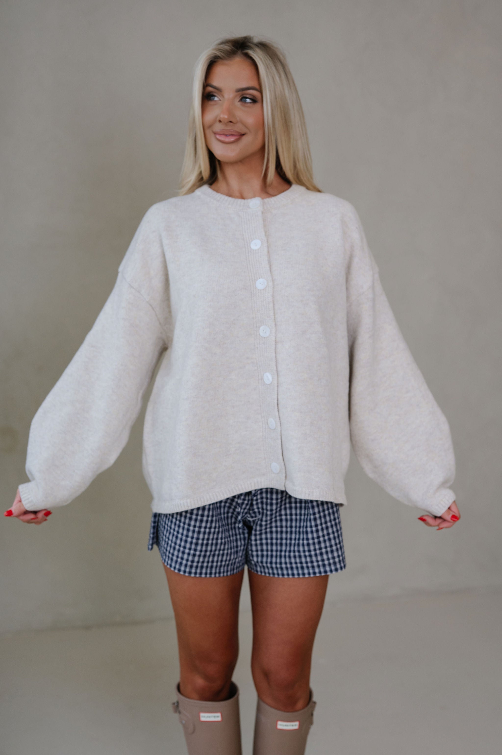 Marcy Cardigan-Oatmeal