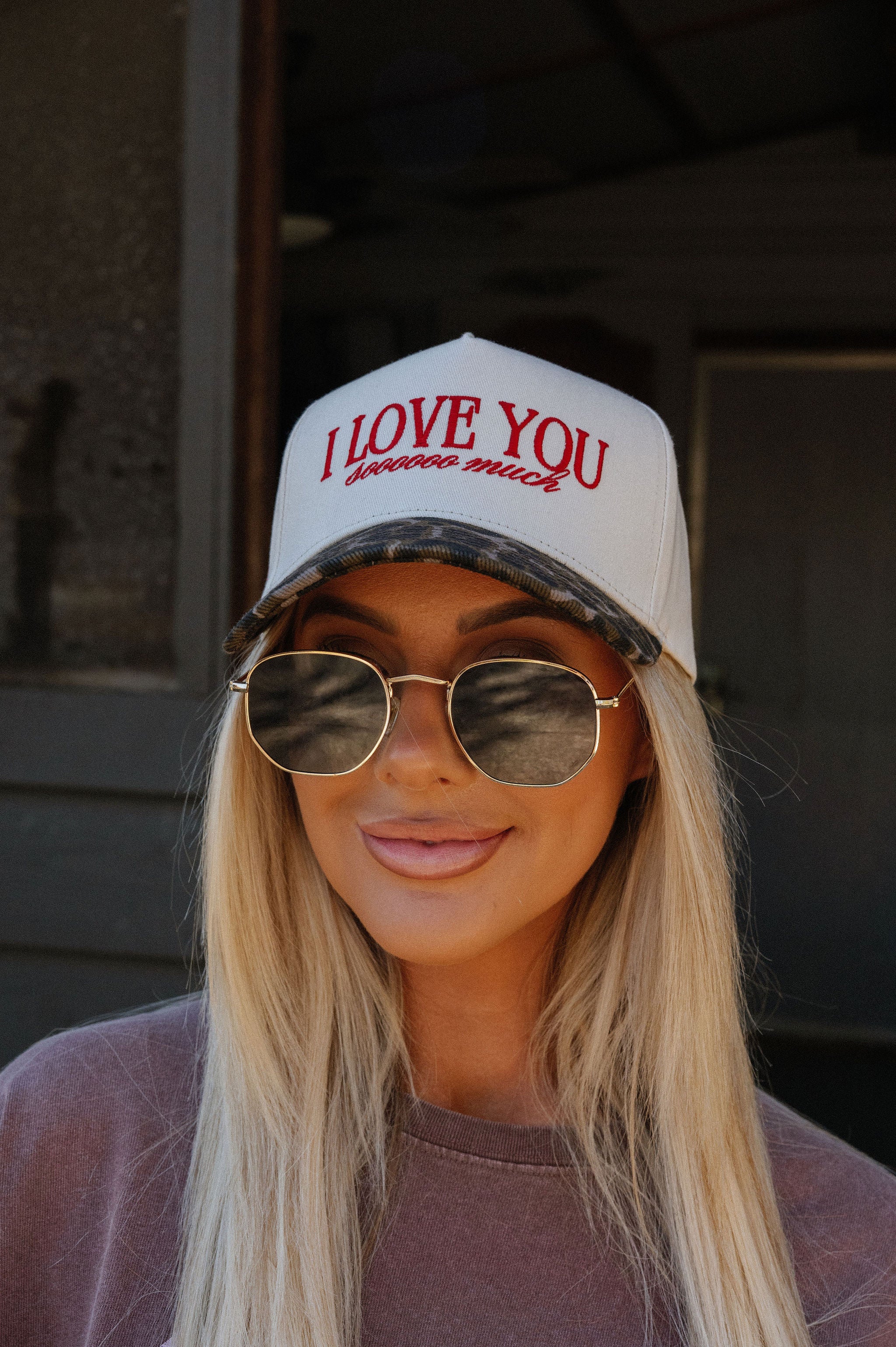 Leopard Vintage Trucker Hat