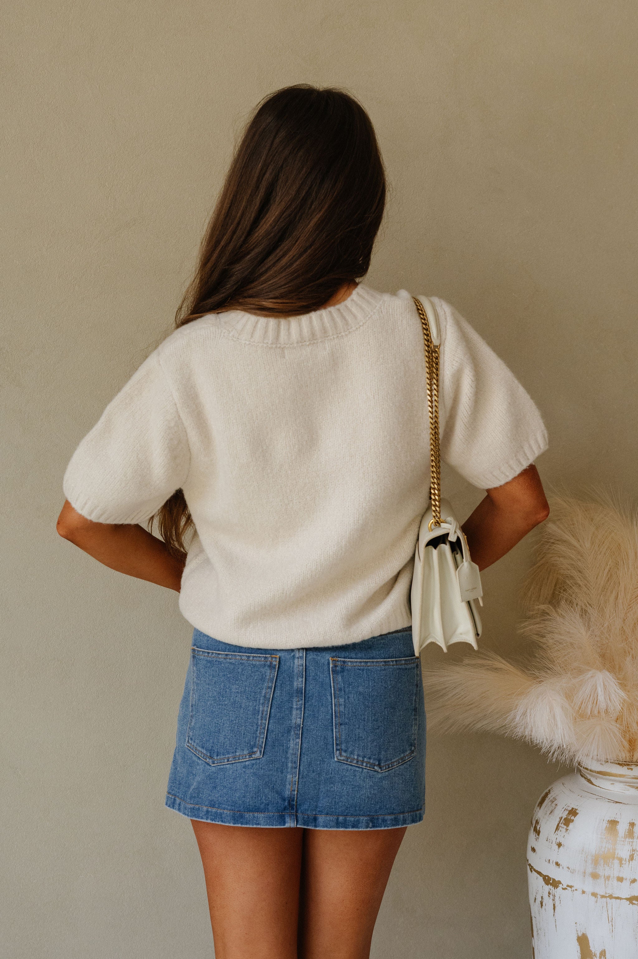 Devon Sweater-Pale Beige