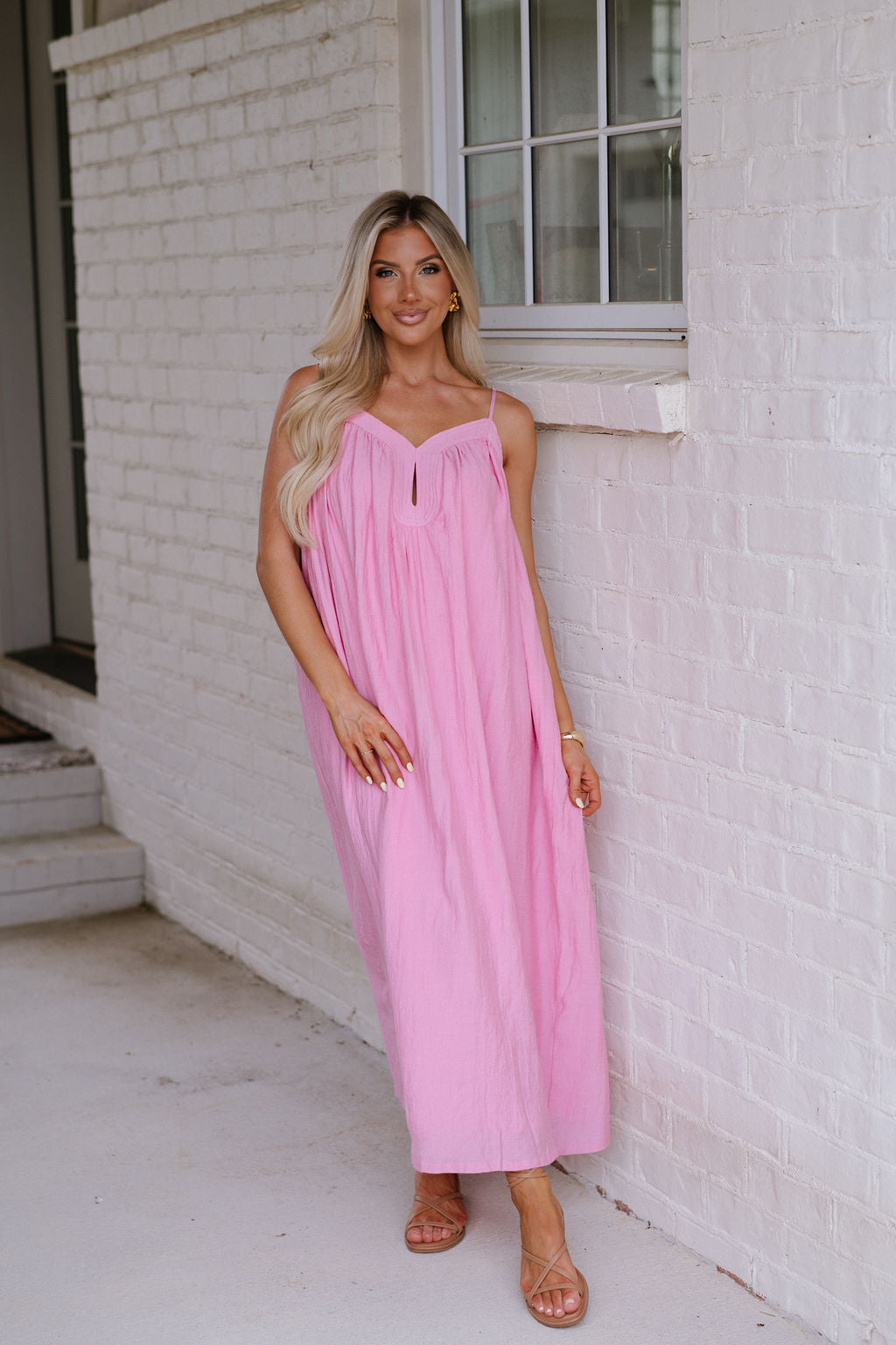 Cami Sundress-Pink