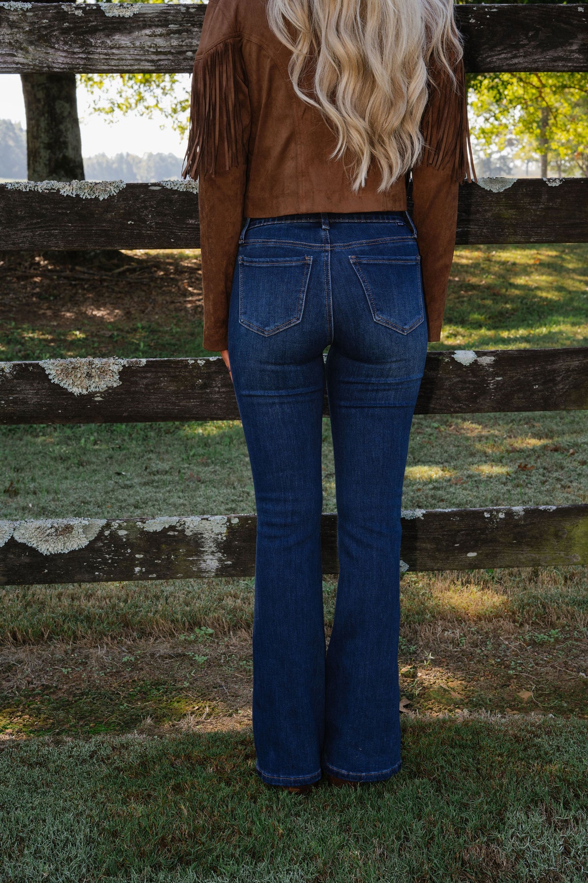 Lanie Mid Rise Bootcut Jeans