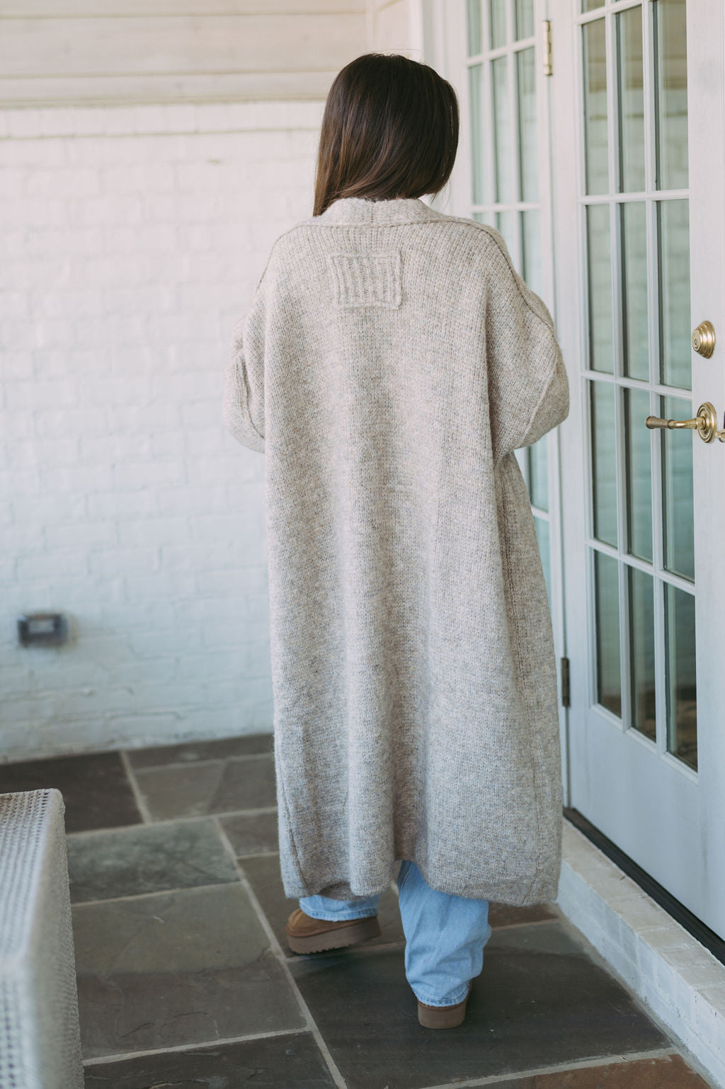 Chunky Oversized Cardigan- Oatmeal