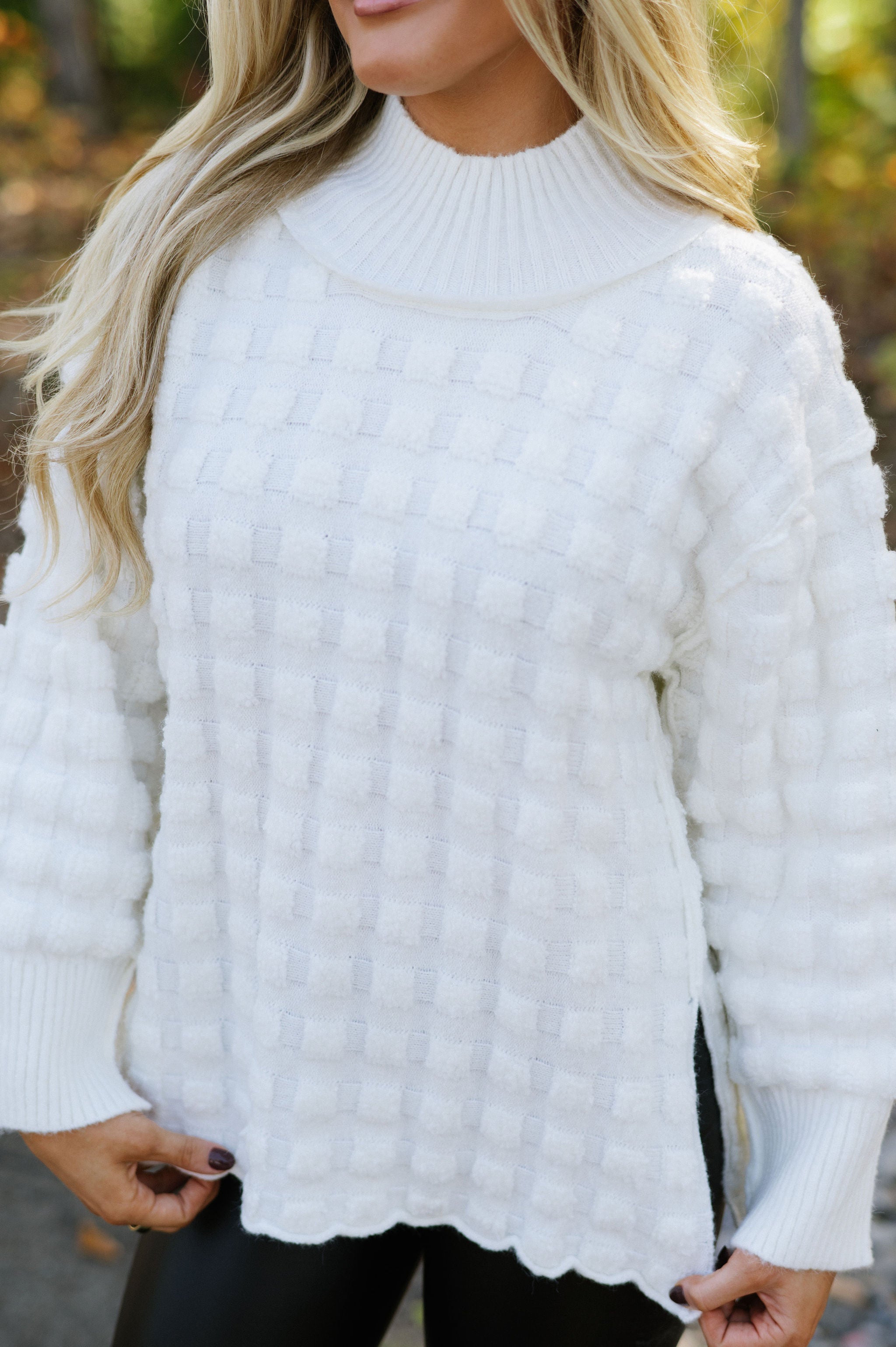 Marcy Sweater-White