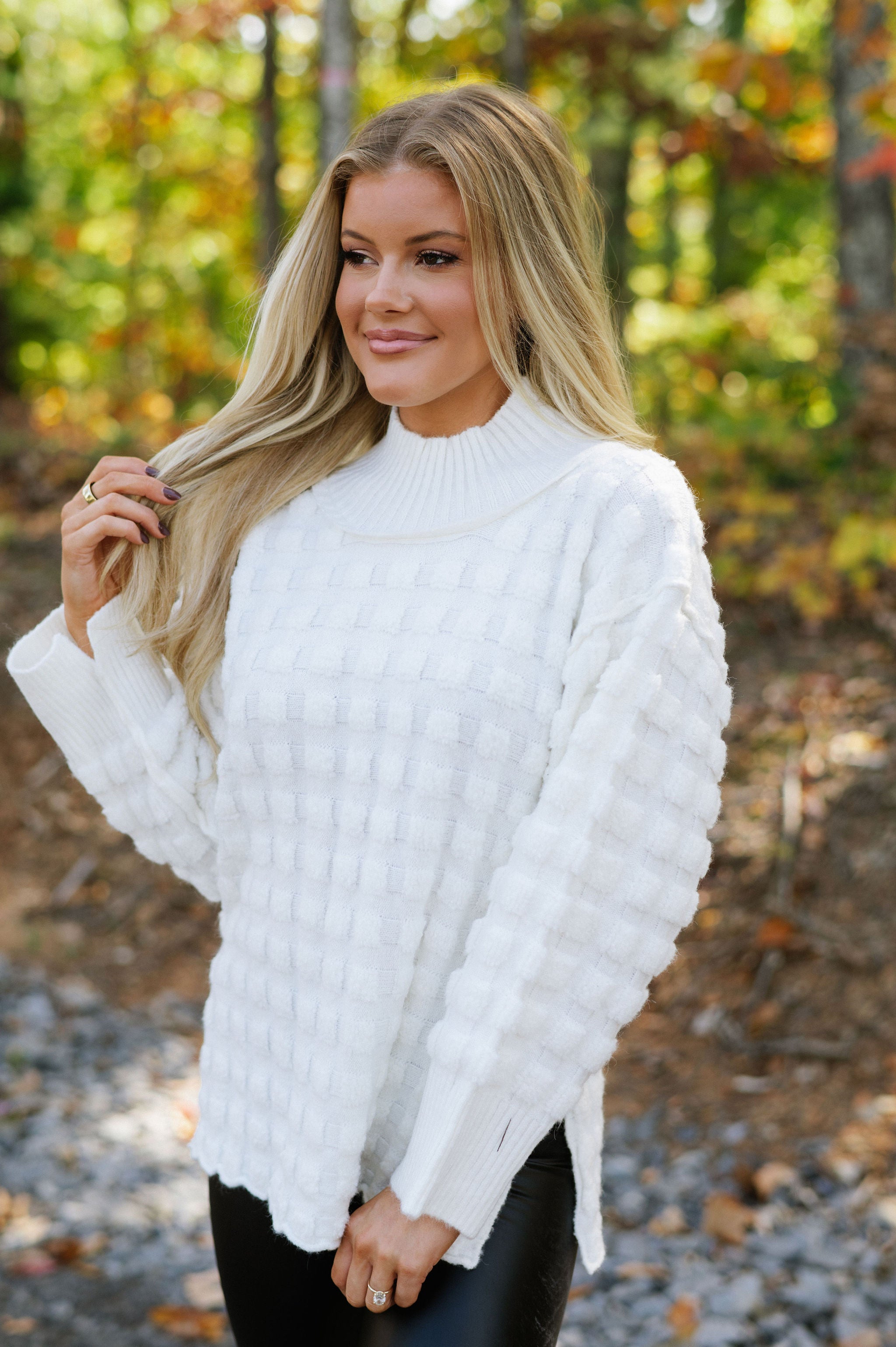 Marcy Sweater-White