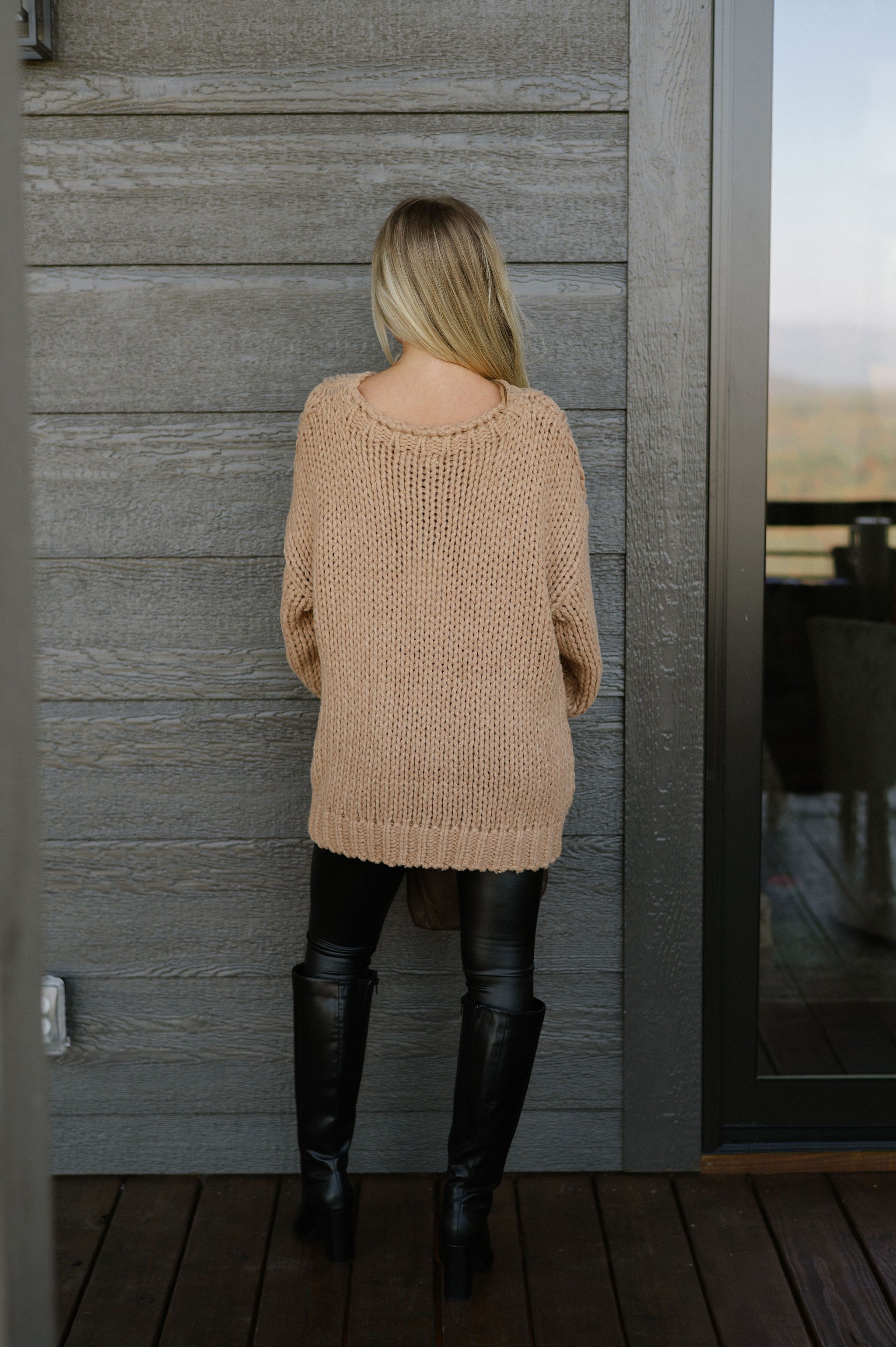 Stewey Sweater-Camel