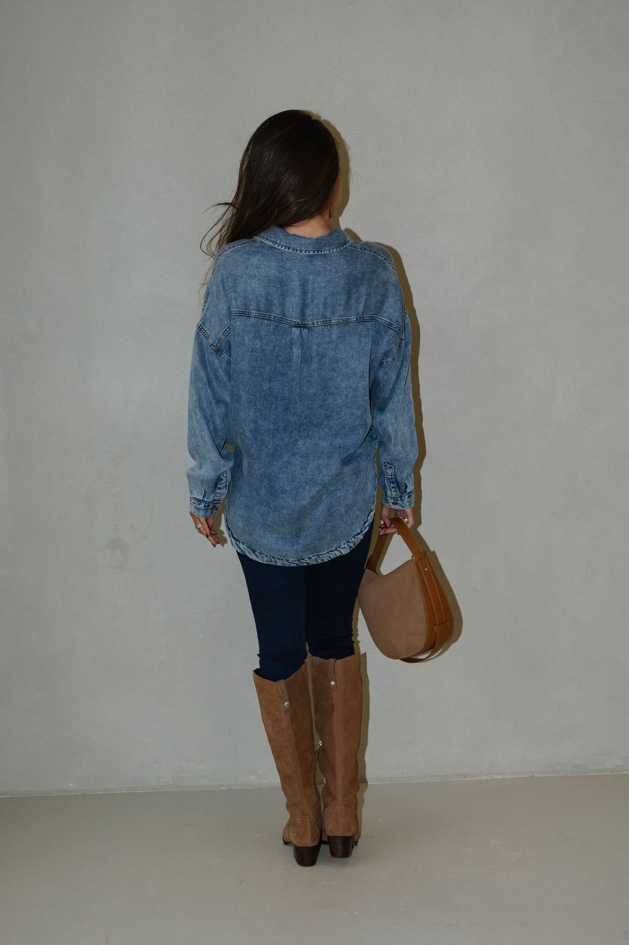 Kristina Denim Shirt
