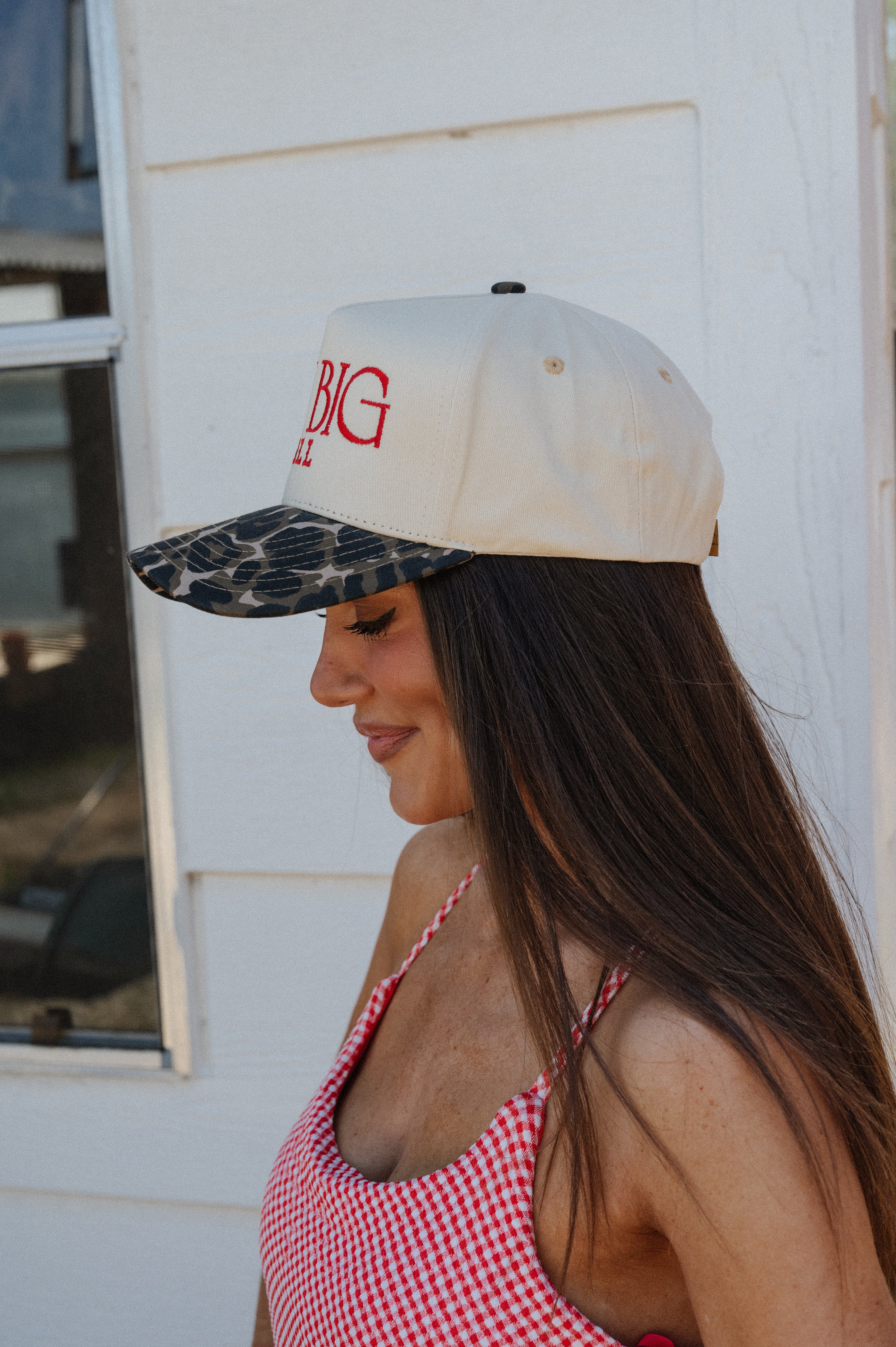 "PRAY BIG Y'ALL" Trucker Hat- Leopard