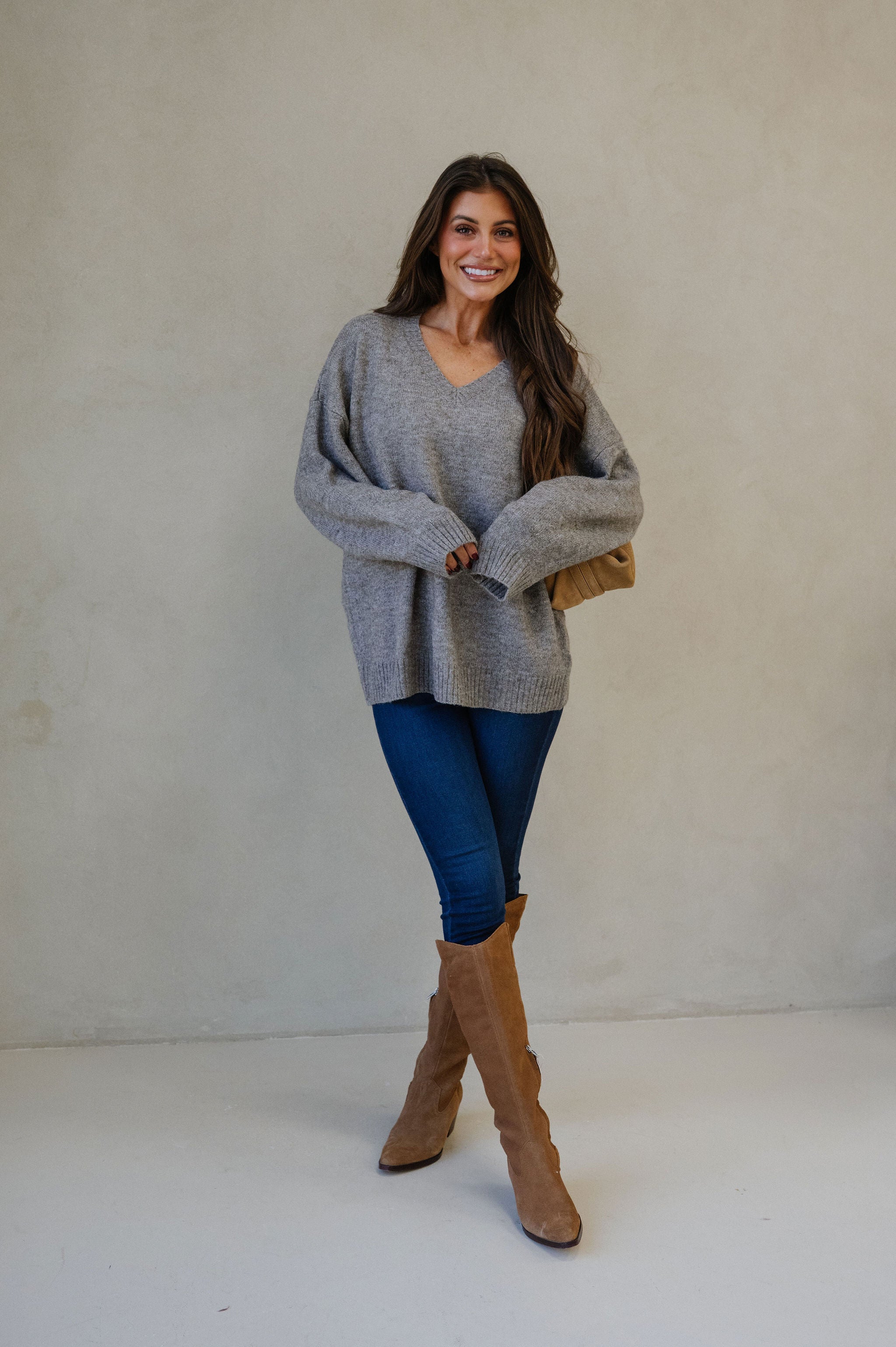 Taylor Oversized Sweater Top