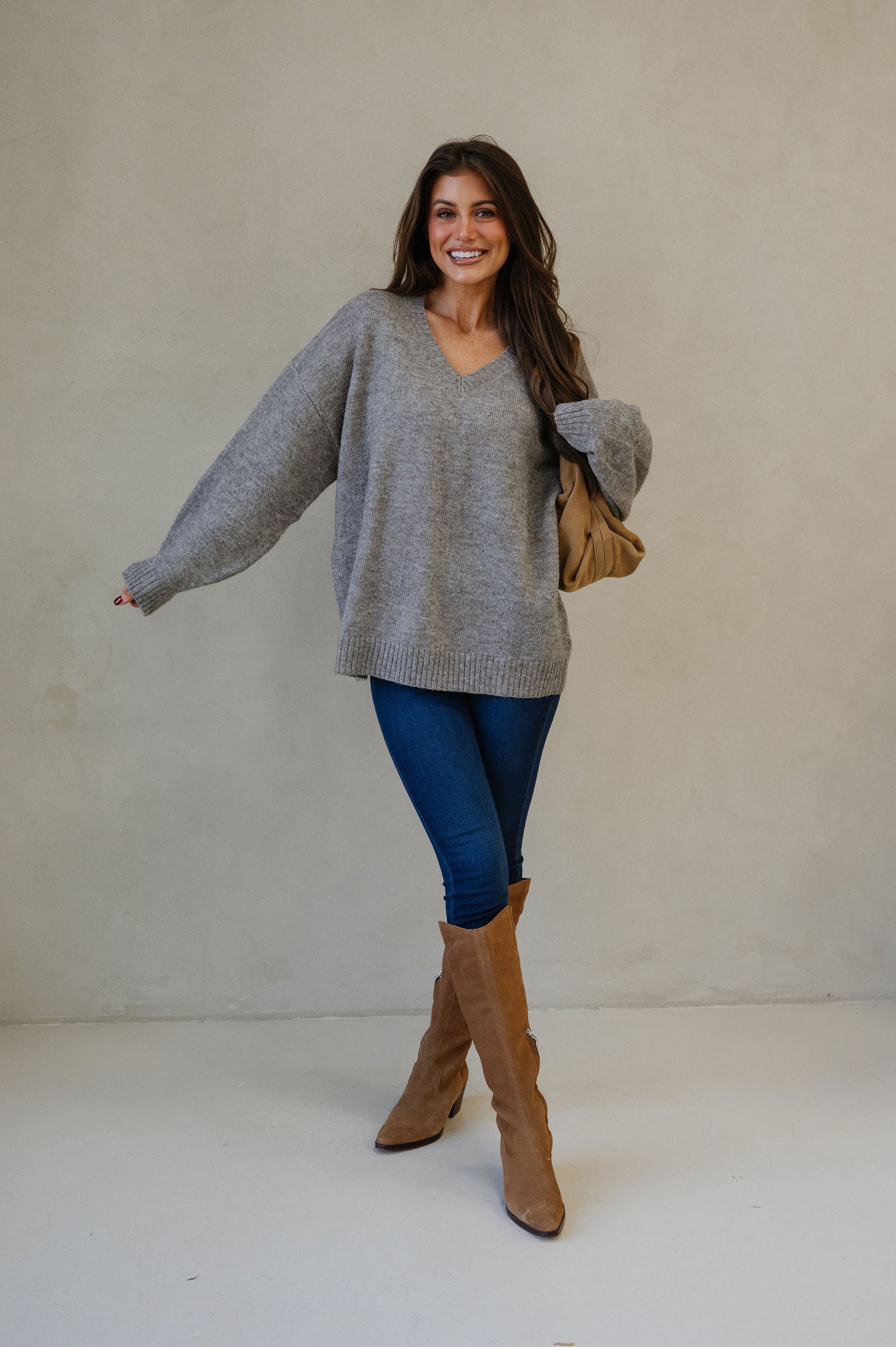 Taylor Oversized Sweater Top