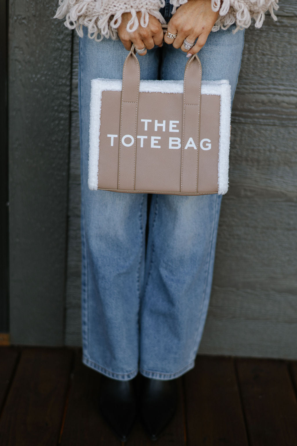 "The Tote Bag"-Taupe