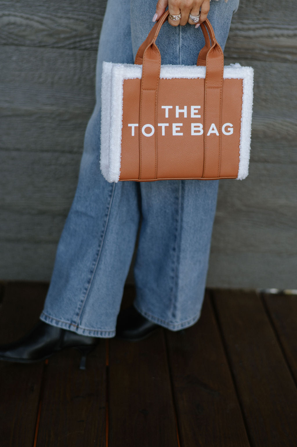 "The Tote Bag"-Camel