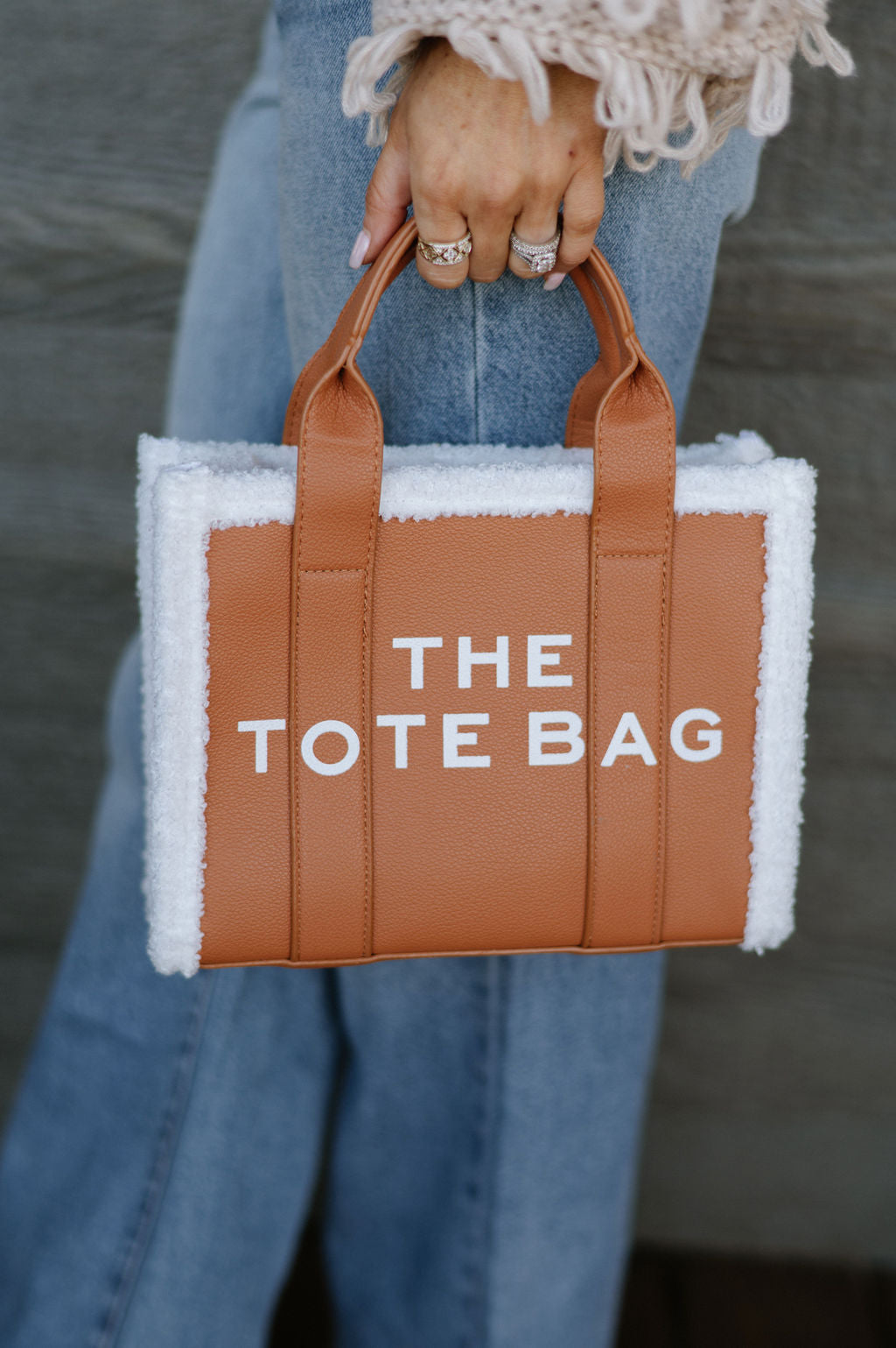 "The Tote Bag"-Camel