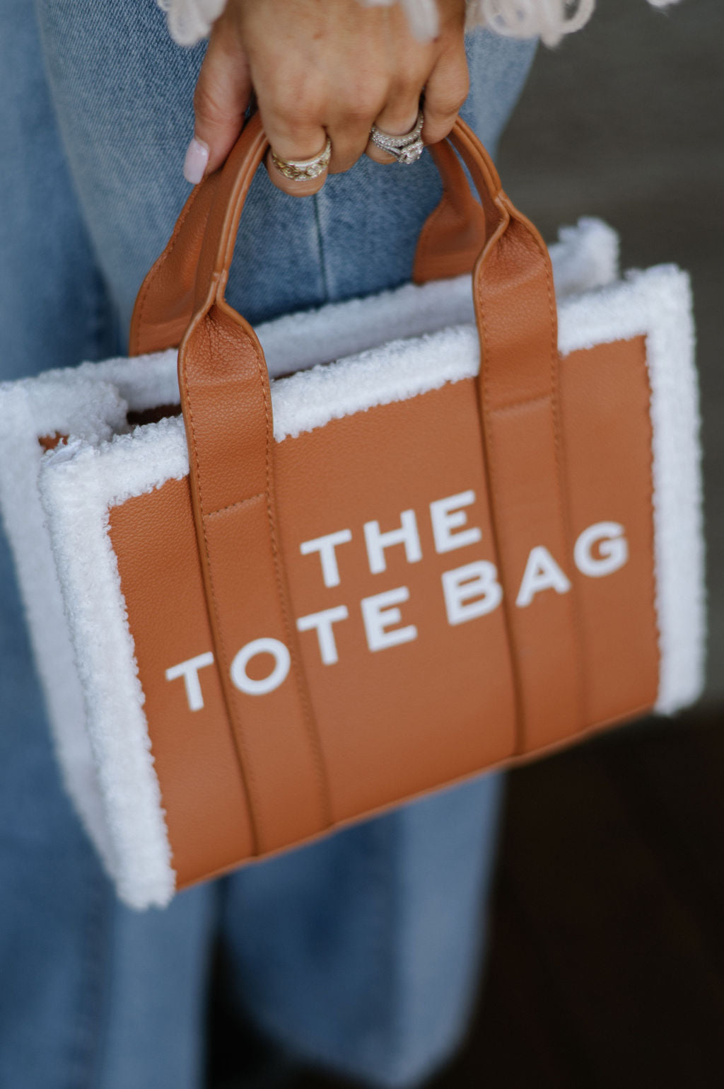 "The Tote Bag"-Camel