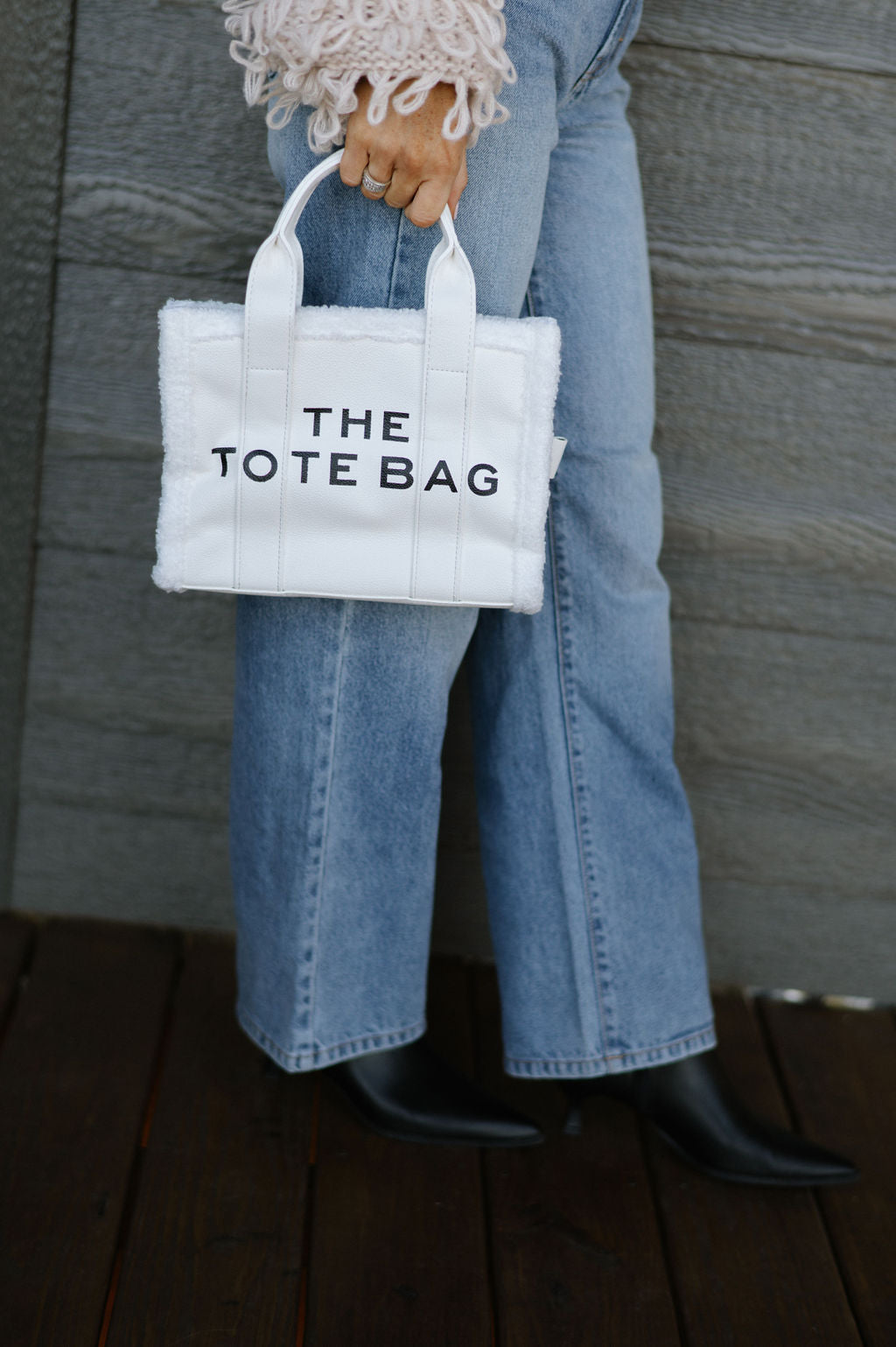 "The Tote Bag"-White