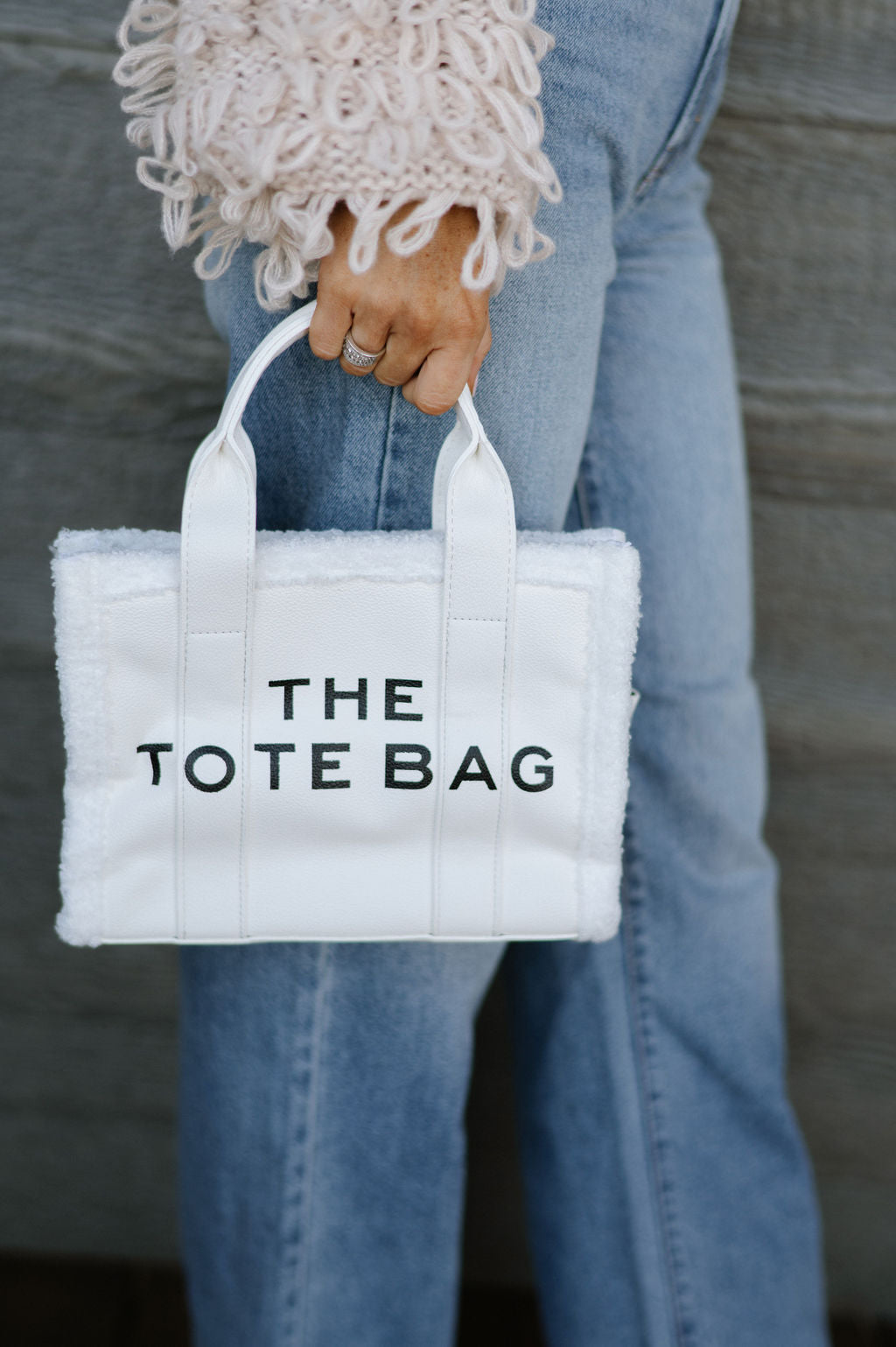 "The Tote Bag"-White