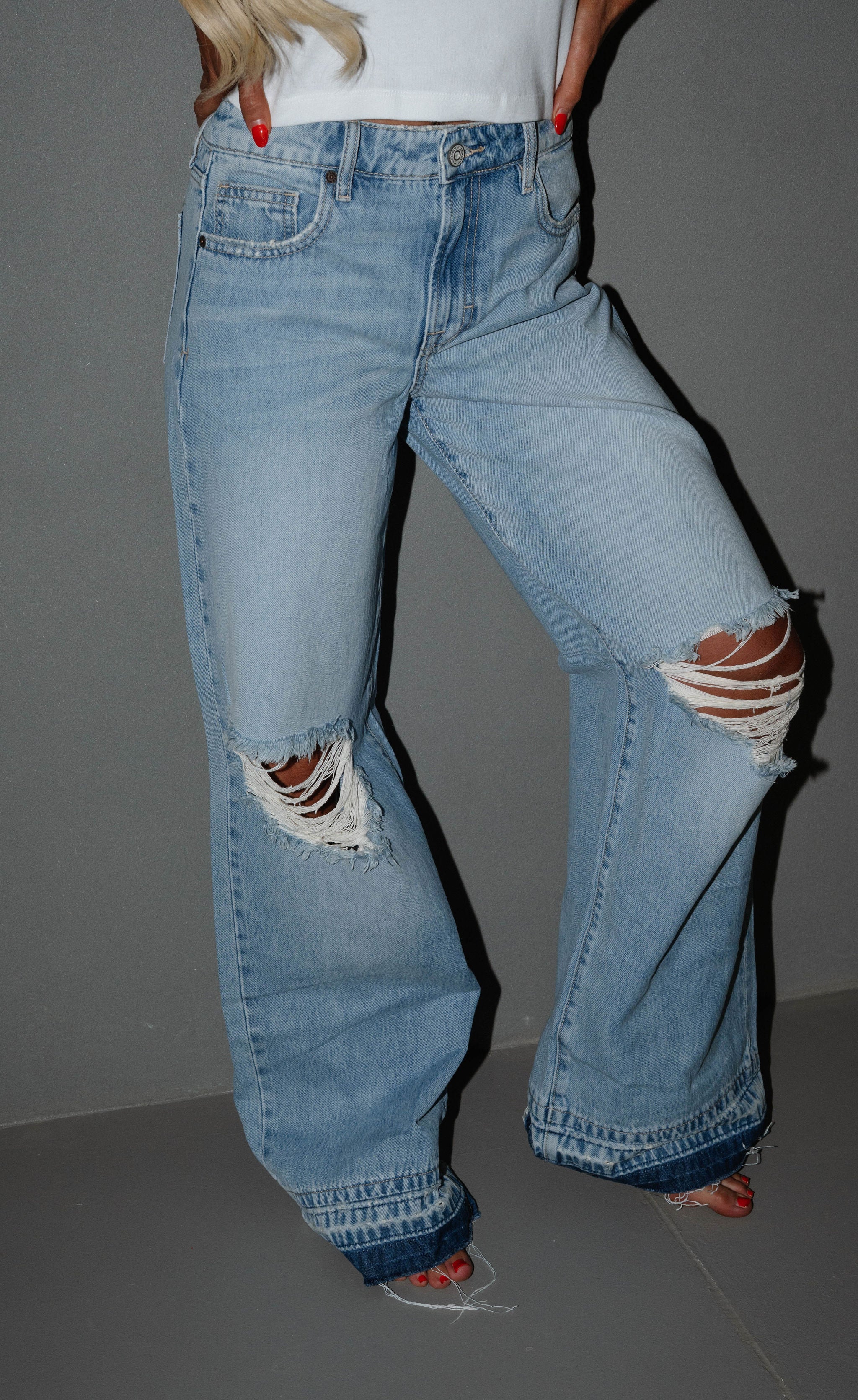 Vincent Wide Leg Jean-Medium