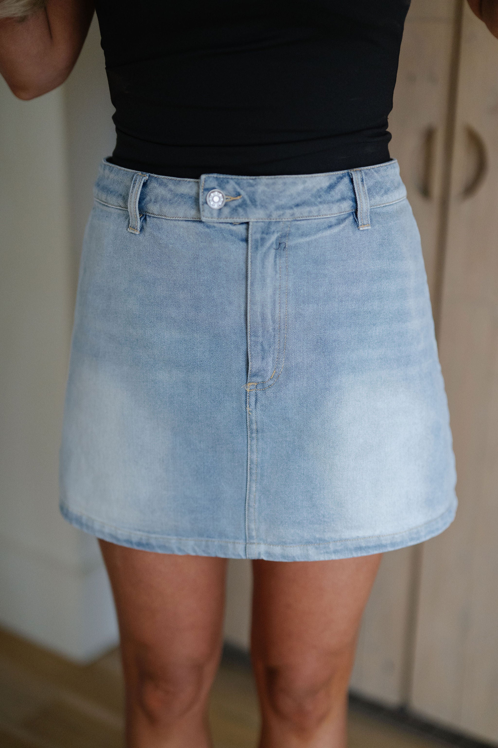 Anders Denim Mini Skirt