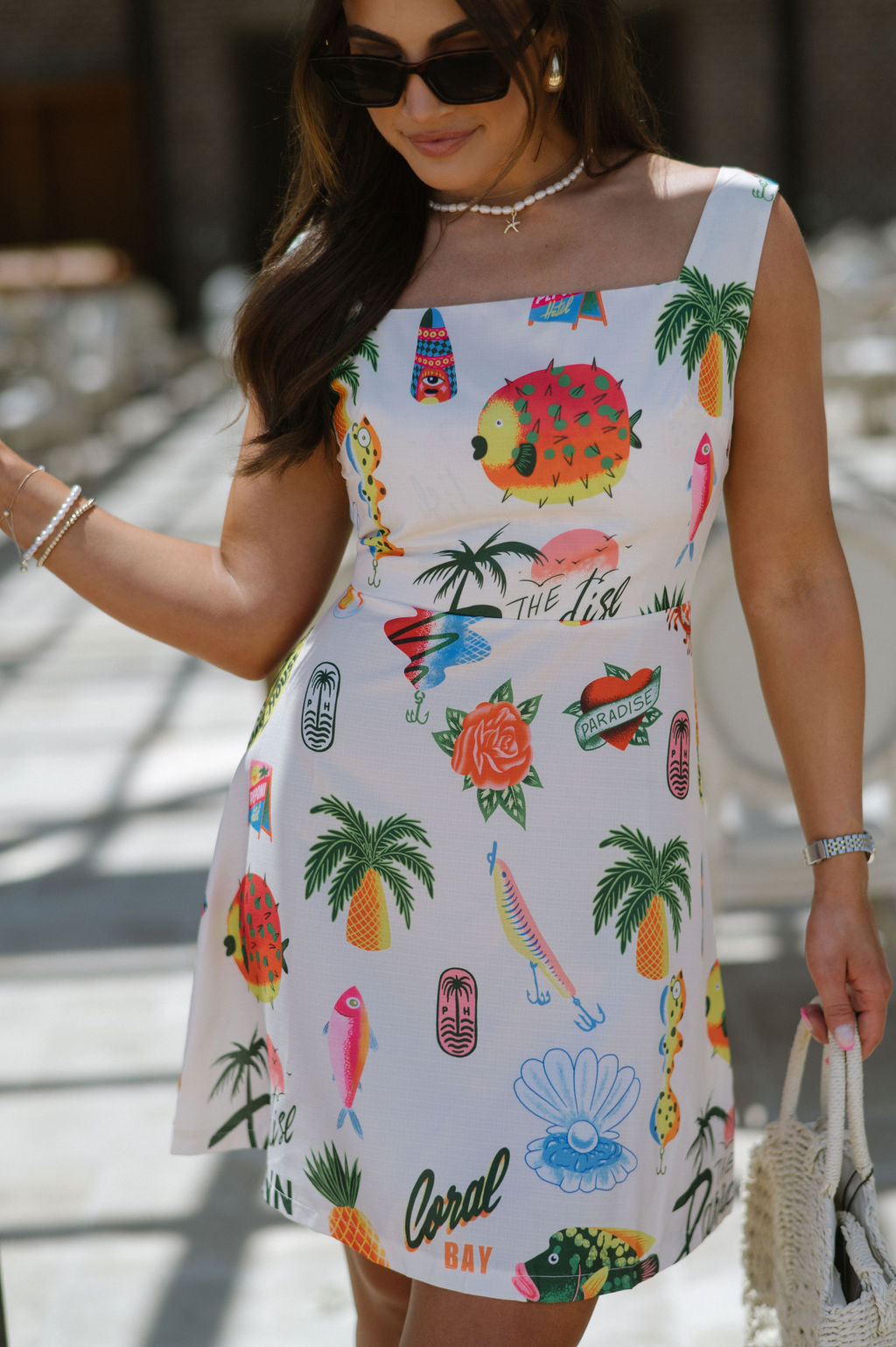 Paradise Tropics Mini Dress