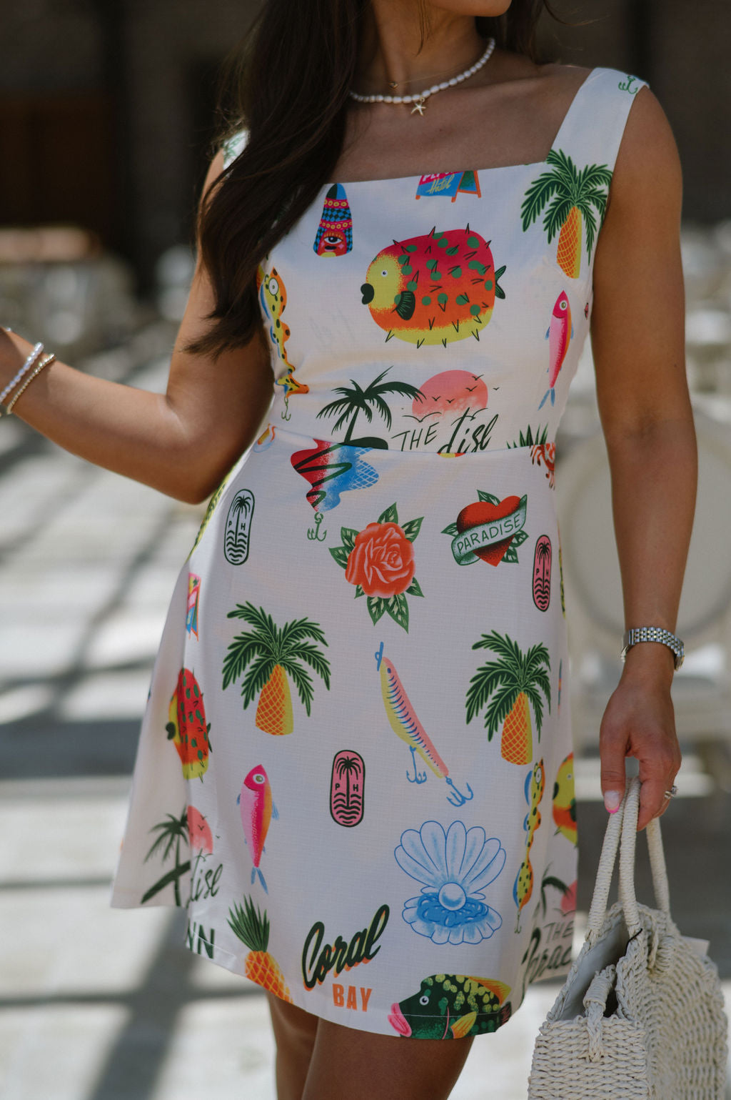 Paradise Tropics Mini Dress